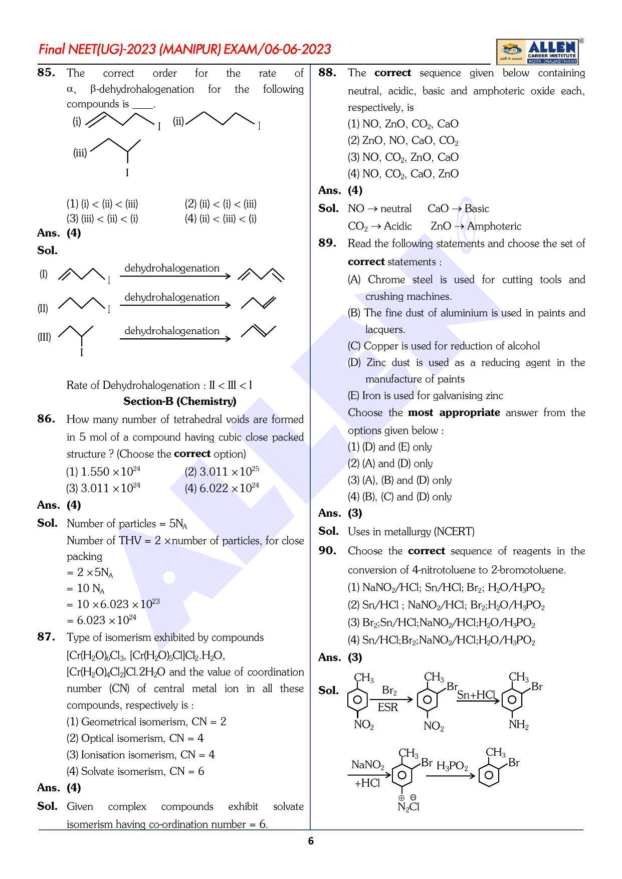 NEET 2023 Question Paper C4 - Page 15
