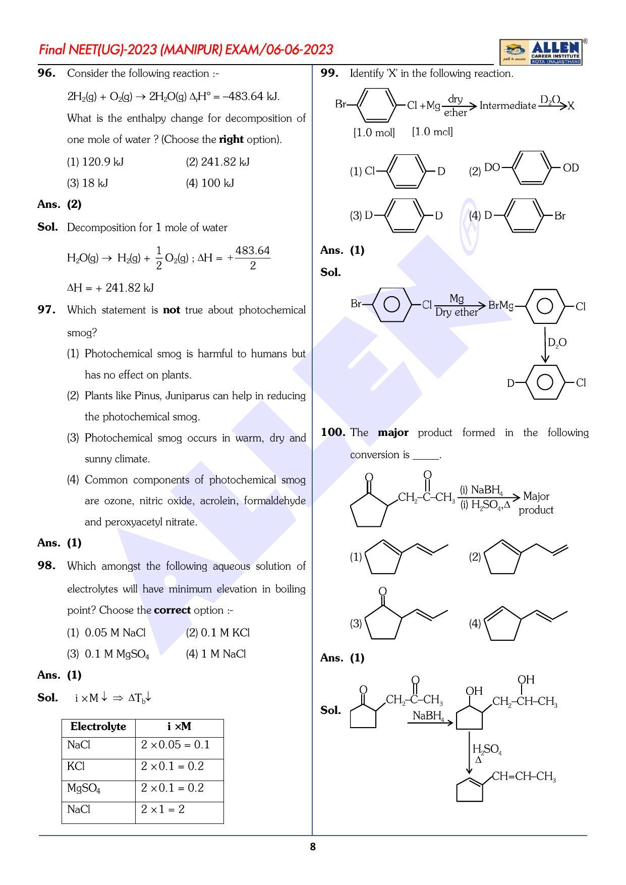 NEET 2023 Question Paper C4 - Page 17