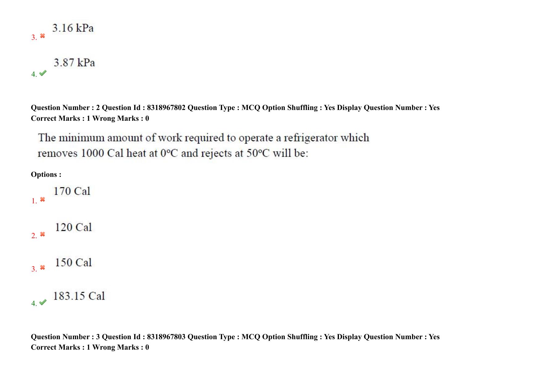 AP PGCET 2025 Chemical Engineering Paper with Answer Key - Page 3
