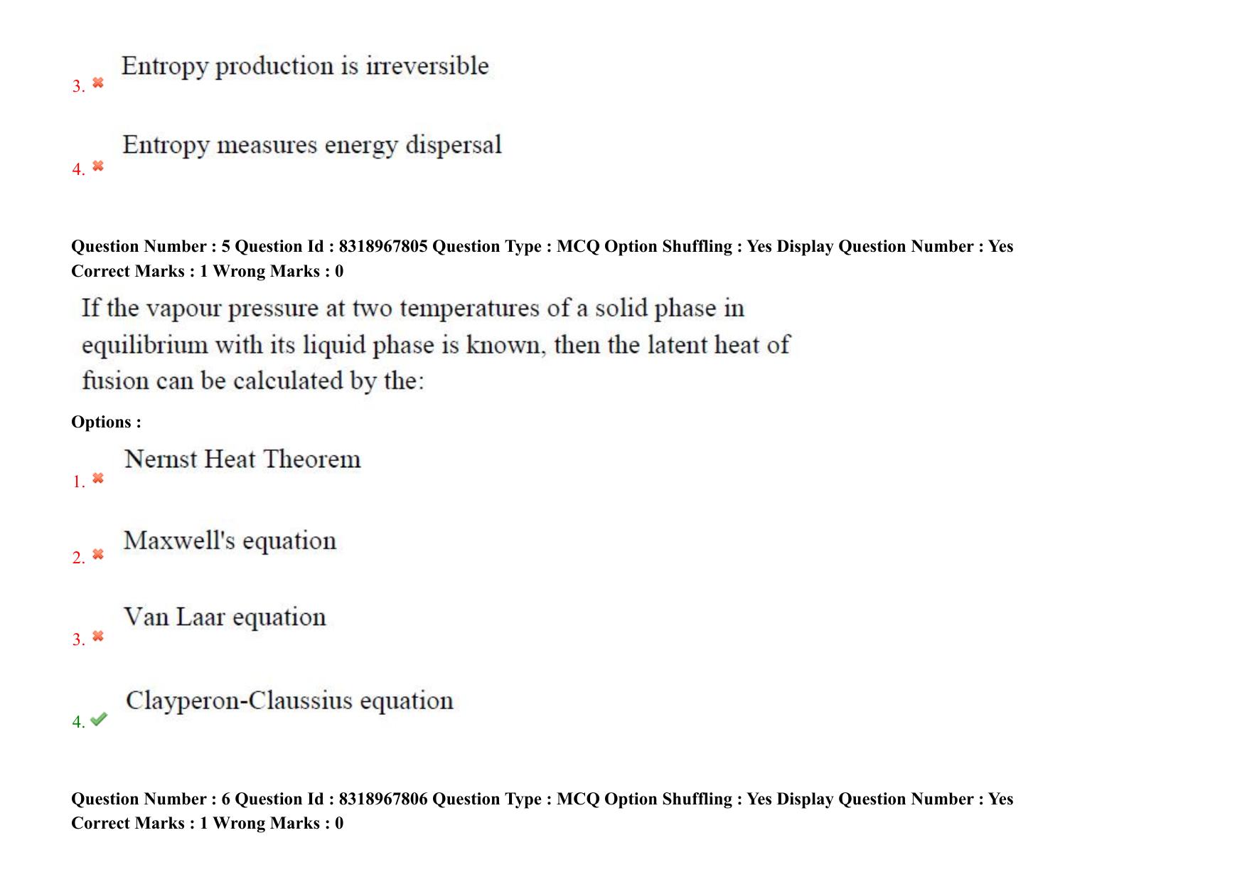 AP PGCET 2025 Chemical Engineering Paper with Answer Key - Page 5