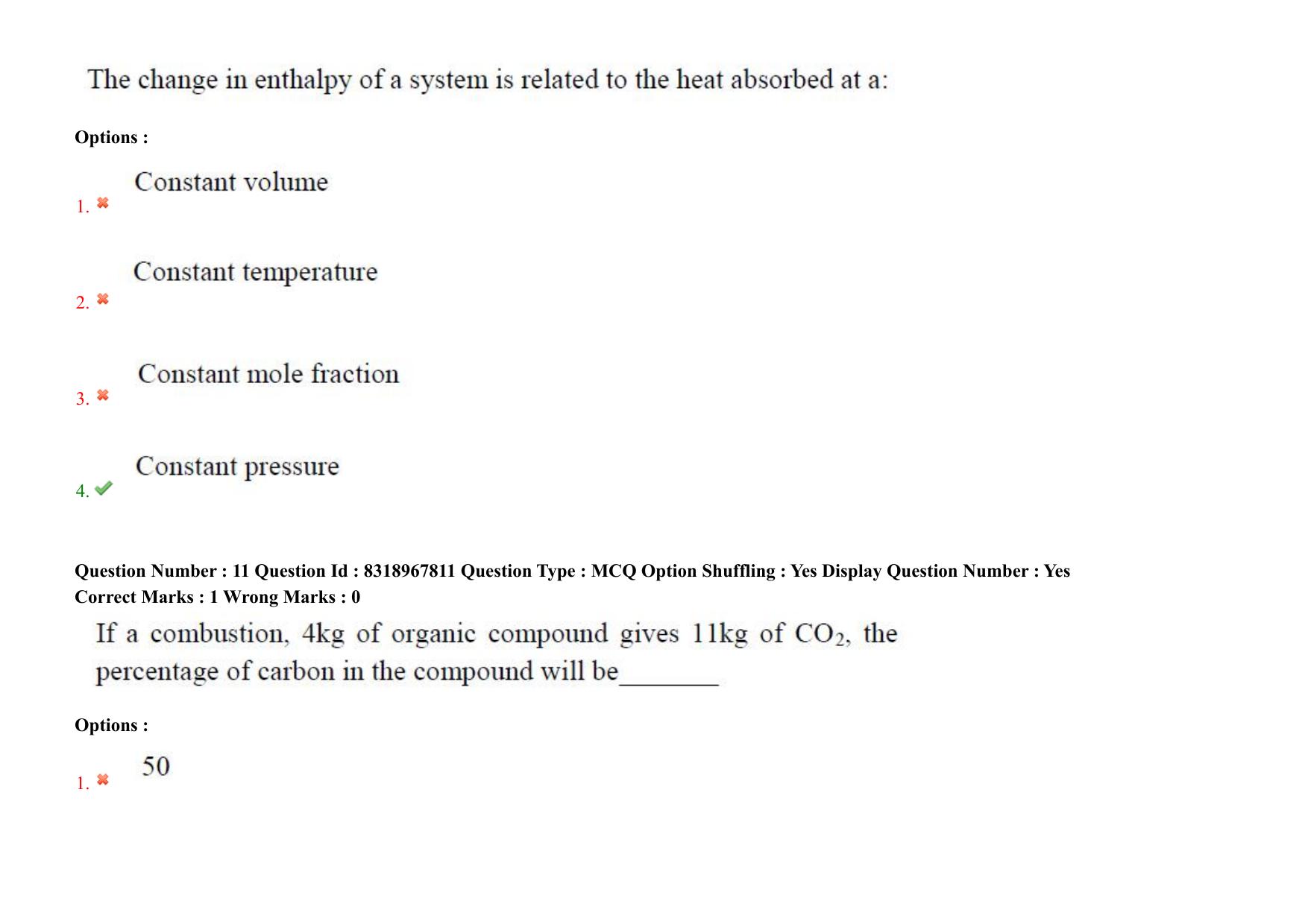 AP PGCET 2025 Chemical Engineering Paper with Answer Key - Page 9
