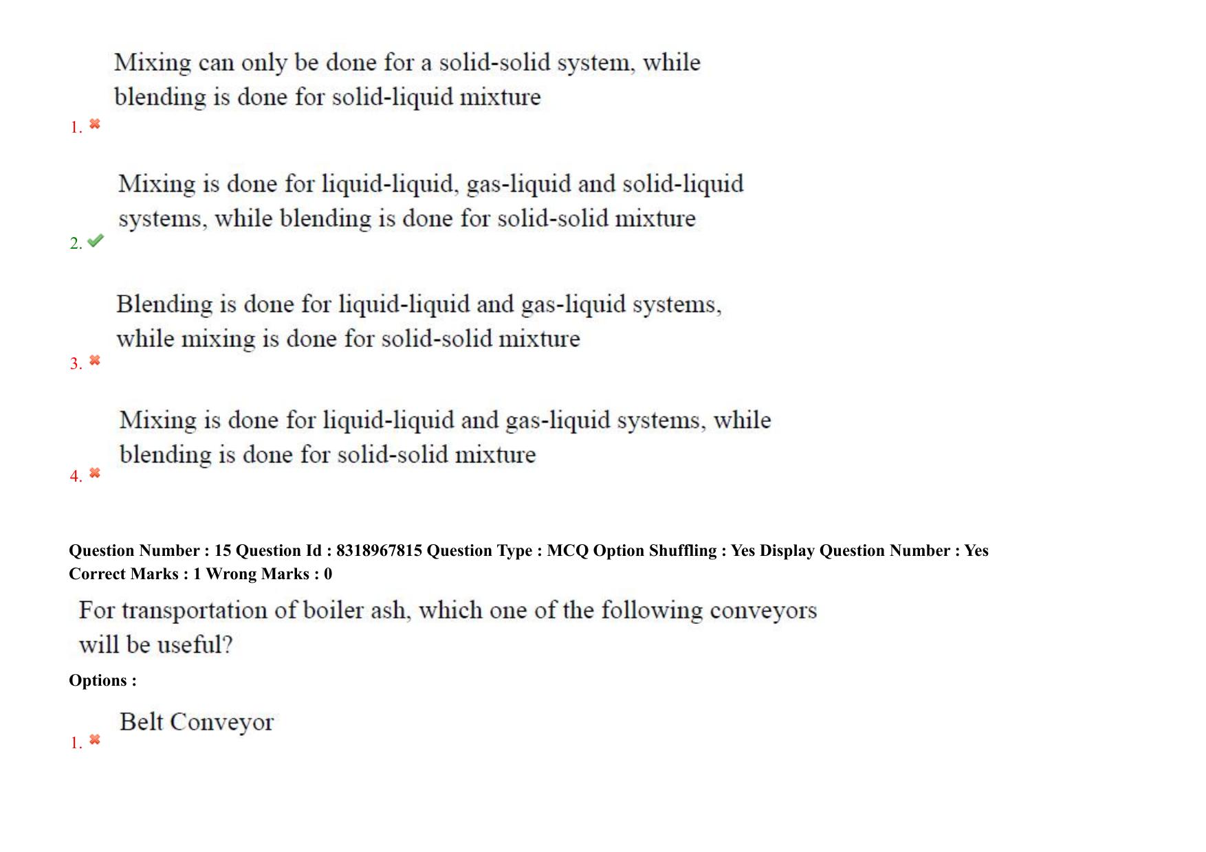 AP PGCET 2025 Chemical Engineering Paper with Answer Key - Page 12