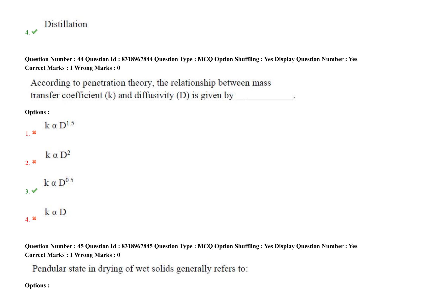 AP PGCET 2025 Chemical Engineering Paper with Answer Key - Page 33