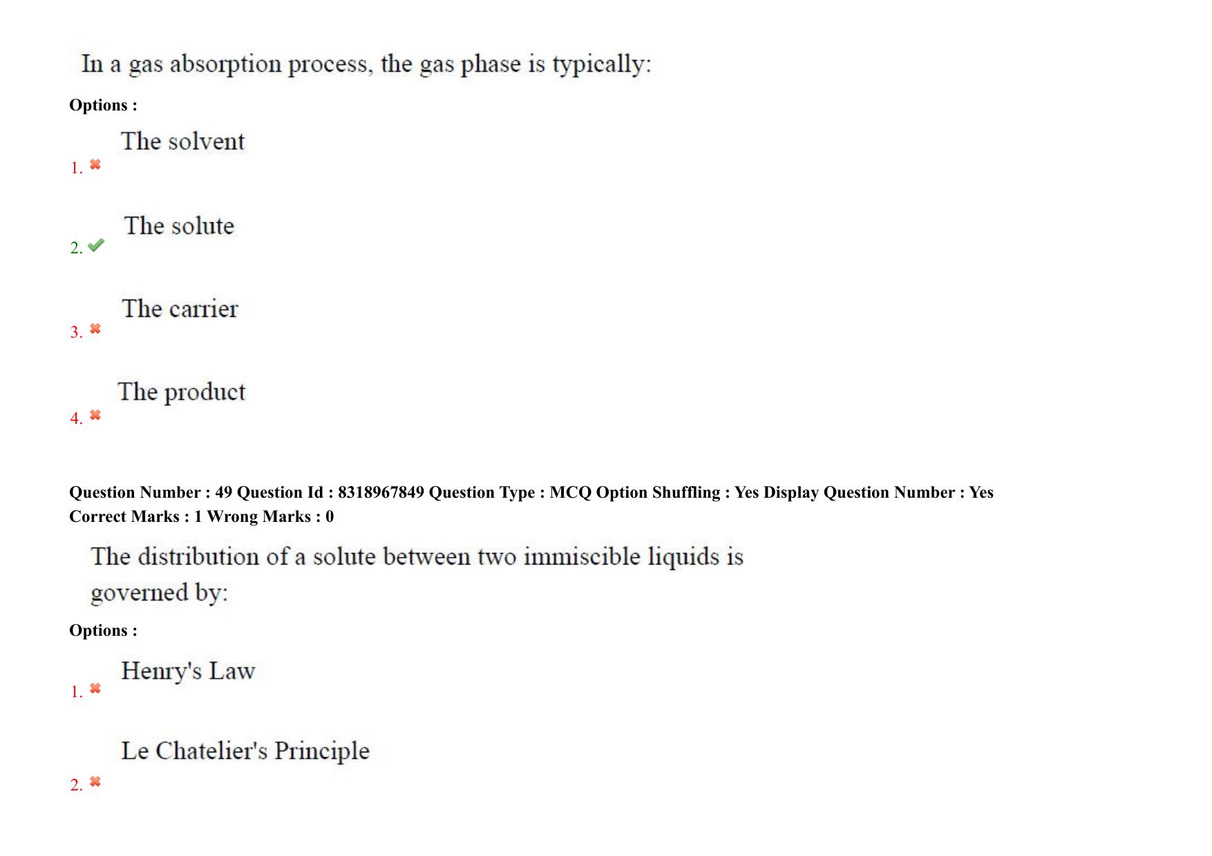 AP PGCET 2025 Chemical Engineering Paper with Answer Key - Page 36