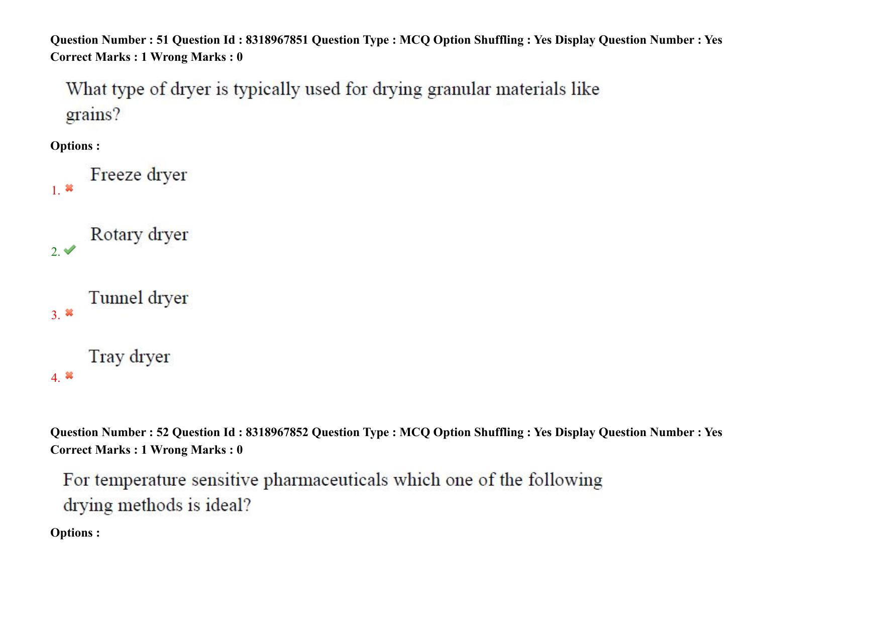 AP PGCET 2025 Chemical Engineering Paper with Answer Key - Page 38