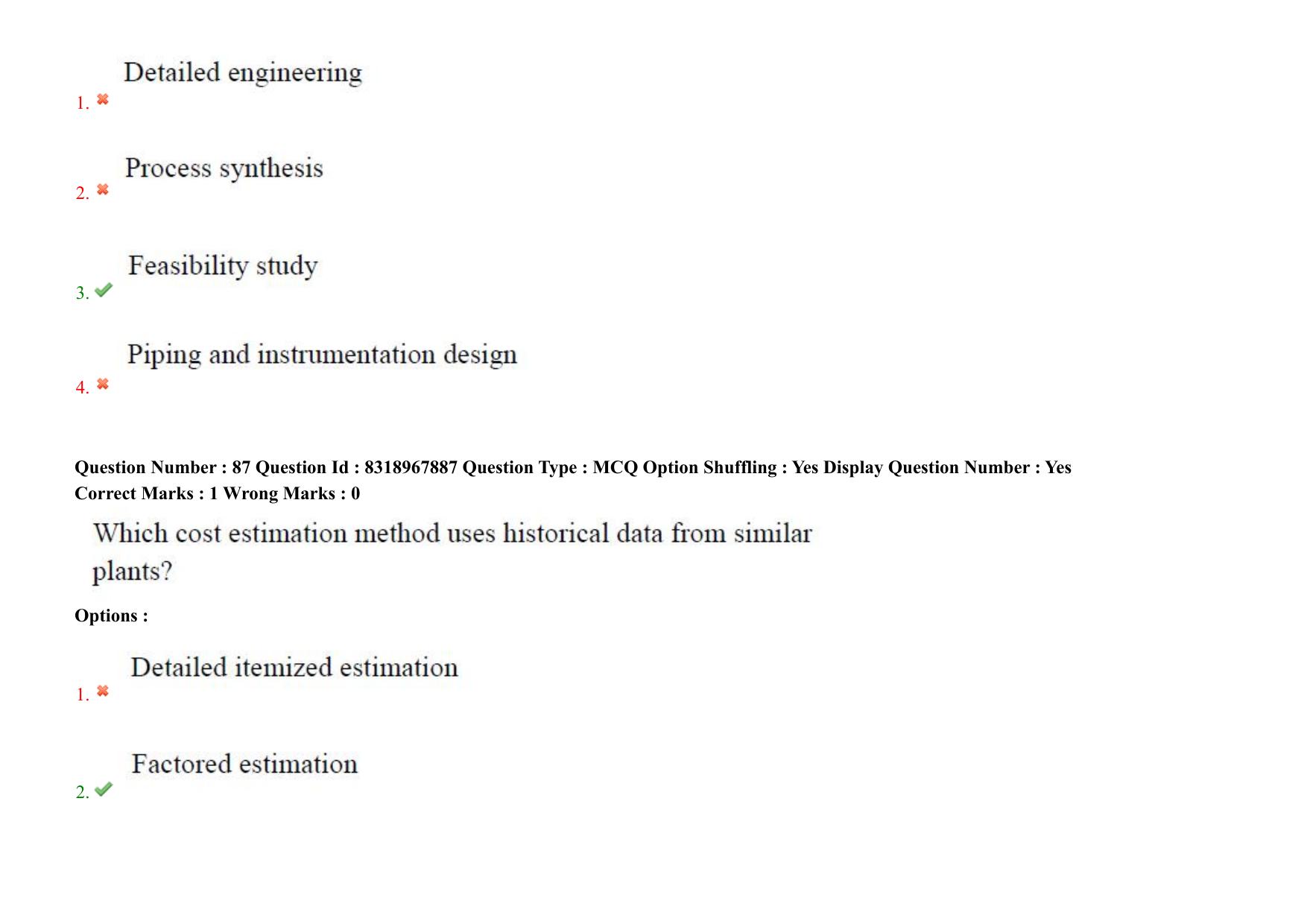 AP PGCET 2025 Chemical Engineering Paper with Answer Key - Page 63