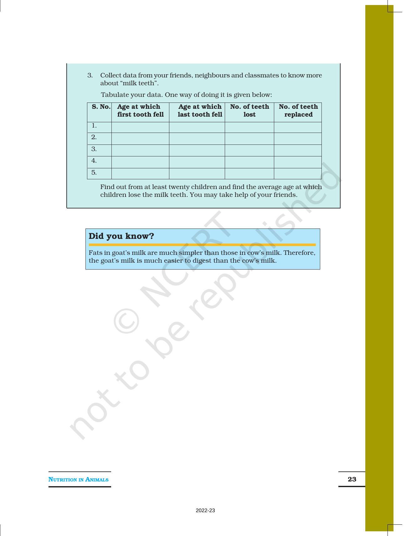 NCERT Book for Class 7 Science: Chapter 2-Nutrition in Animals - Page 13
