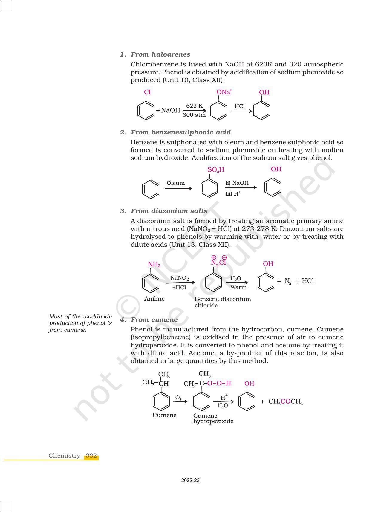 NCERT Book for Class 12 Chemistry Chapter 11 Alcohols Phenols and Ether - Page 10