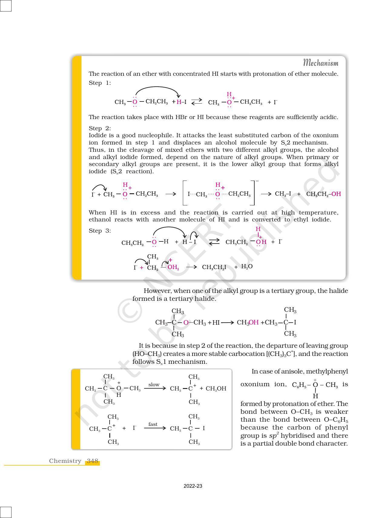 NCERT Book for Class 12 Chemistry Chapter 11 Alcohols Phenols and Ether - Page 26