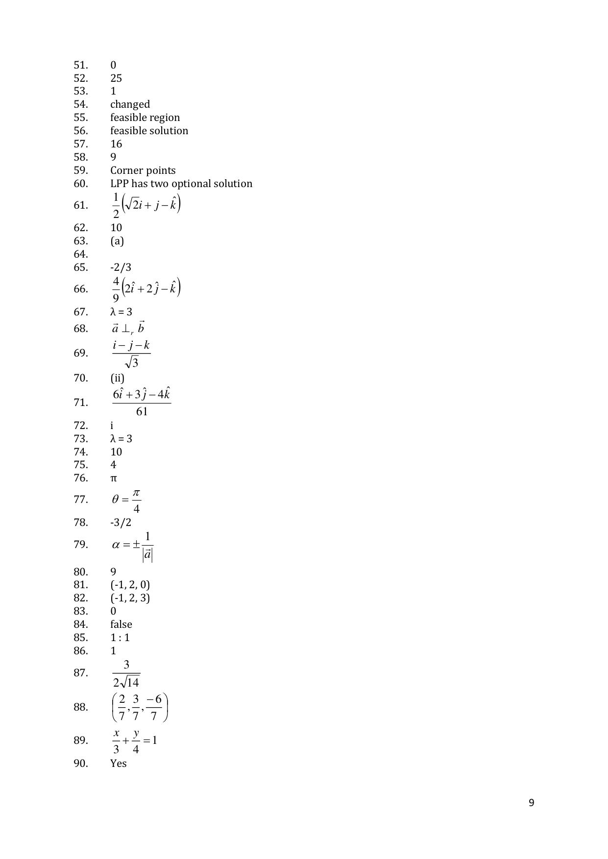 CHSE Odisha Class 12 Mathematics (1ST PHASE) Question Bank - Page 9