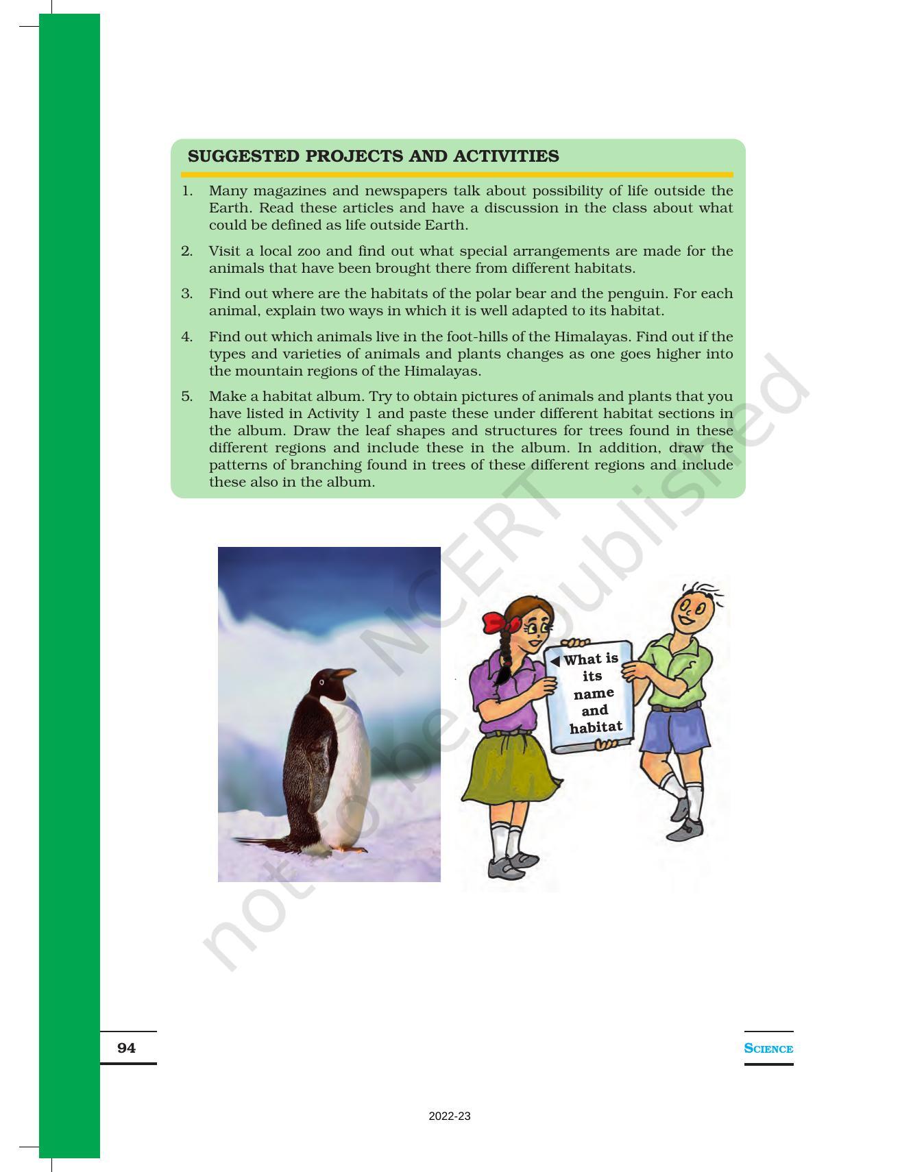 Ncert Book For Class 6 Science Chapter 9 The Living Organisms And