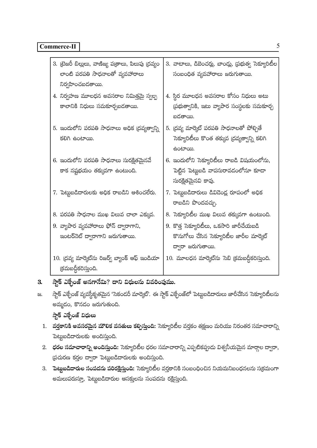 TS SCERT Inter 2nd Year Commerce &Accts II yr TM Path 1 (Telugu Medium) Text Book - Page 10