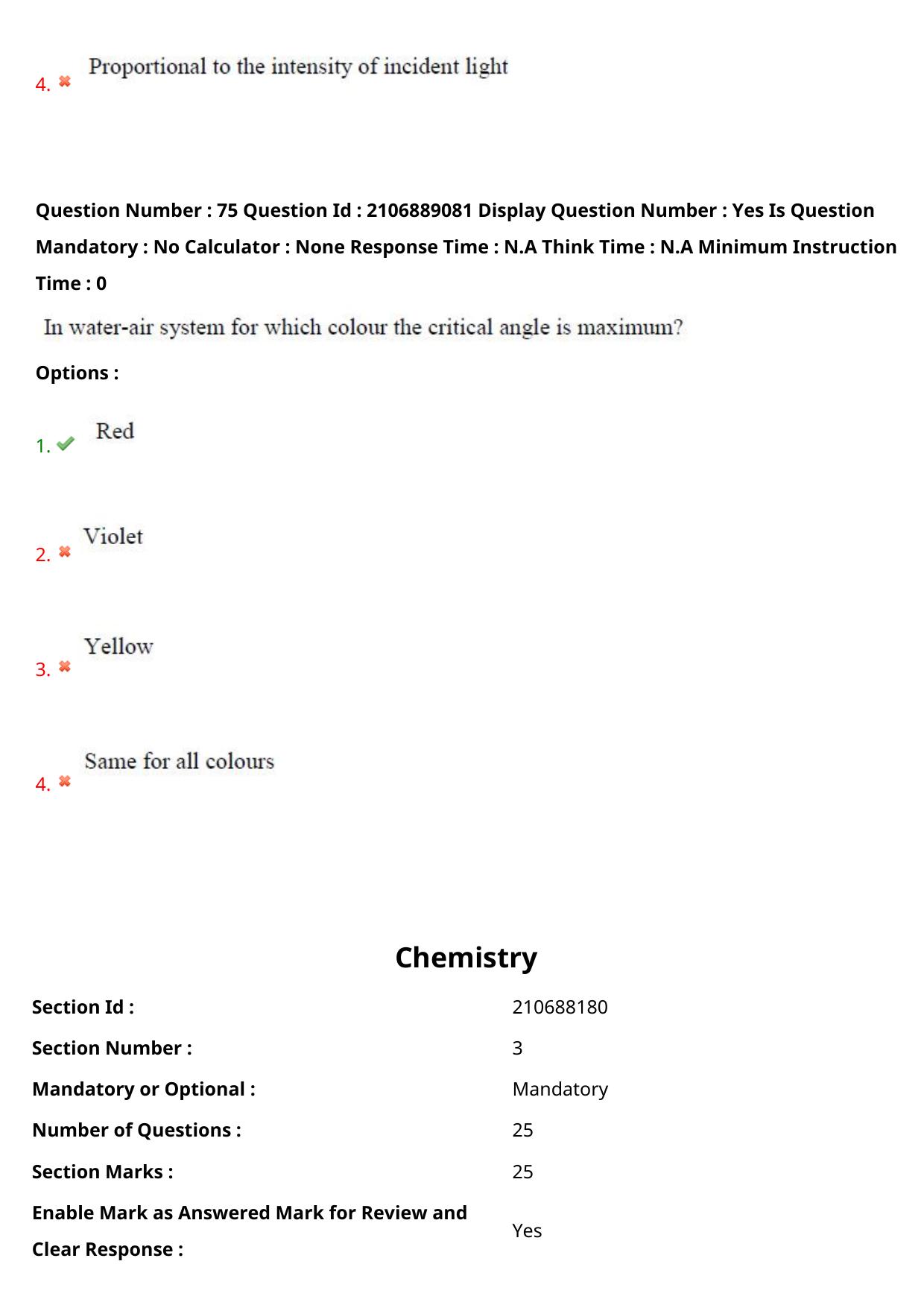 AP ECET 2024 Mechanical Engineering (Shift 2) Question Paper wth Key - Page 49