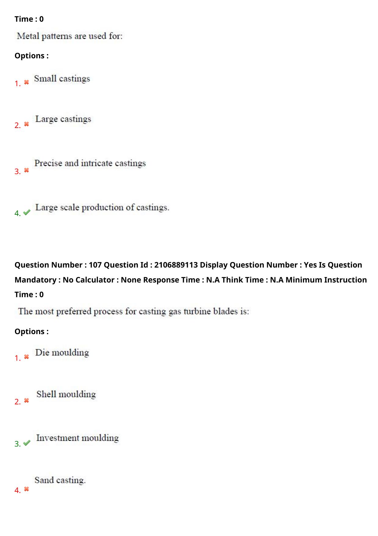 AP ECET 2024 Mechanical Engineering (Shift 2) Question Paper wth Key - Page 69