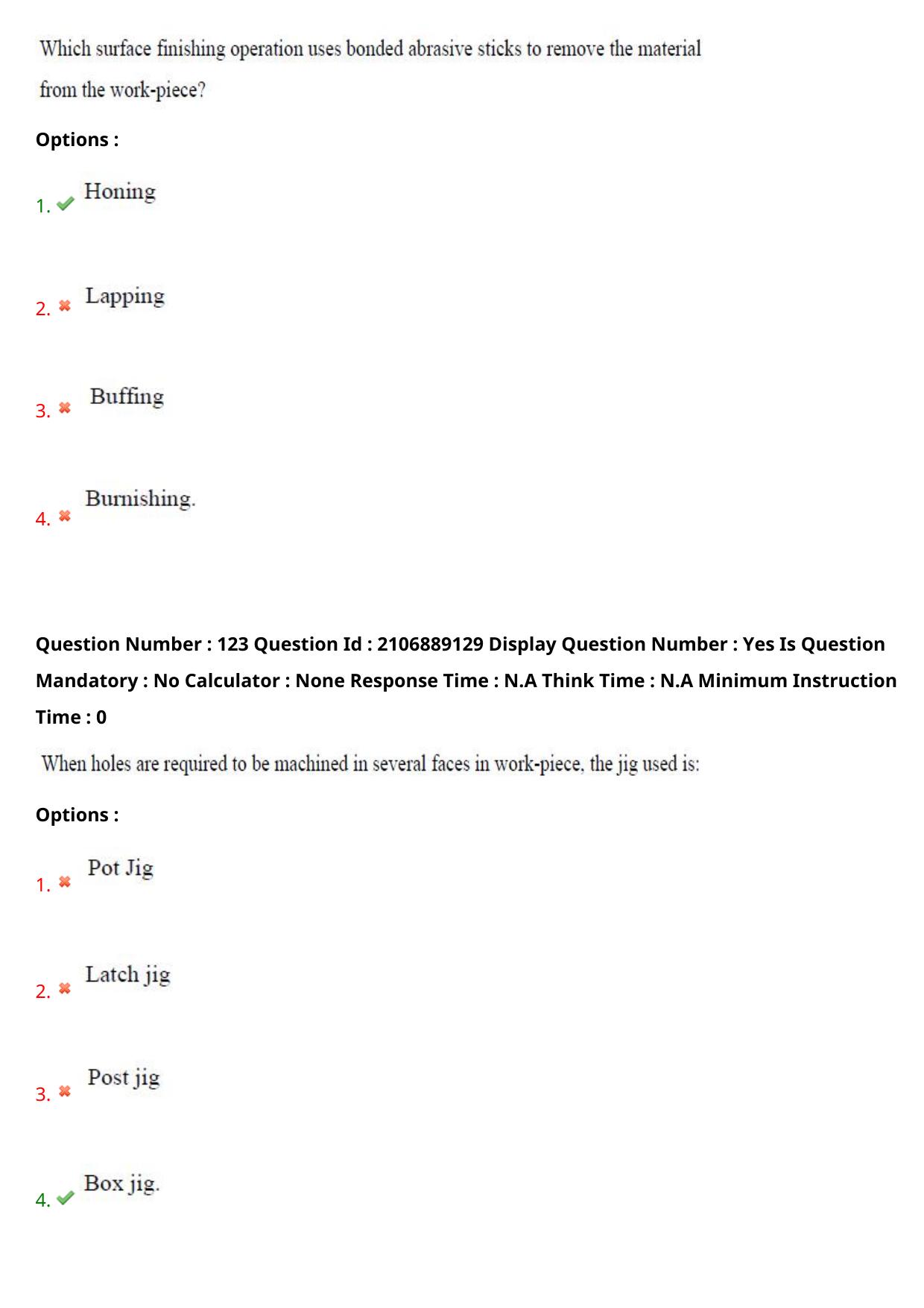 AP ECET 2024 Mechanical Engineering (Shift 2) Question Paper wth Key - Page 78