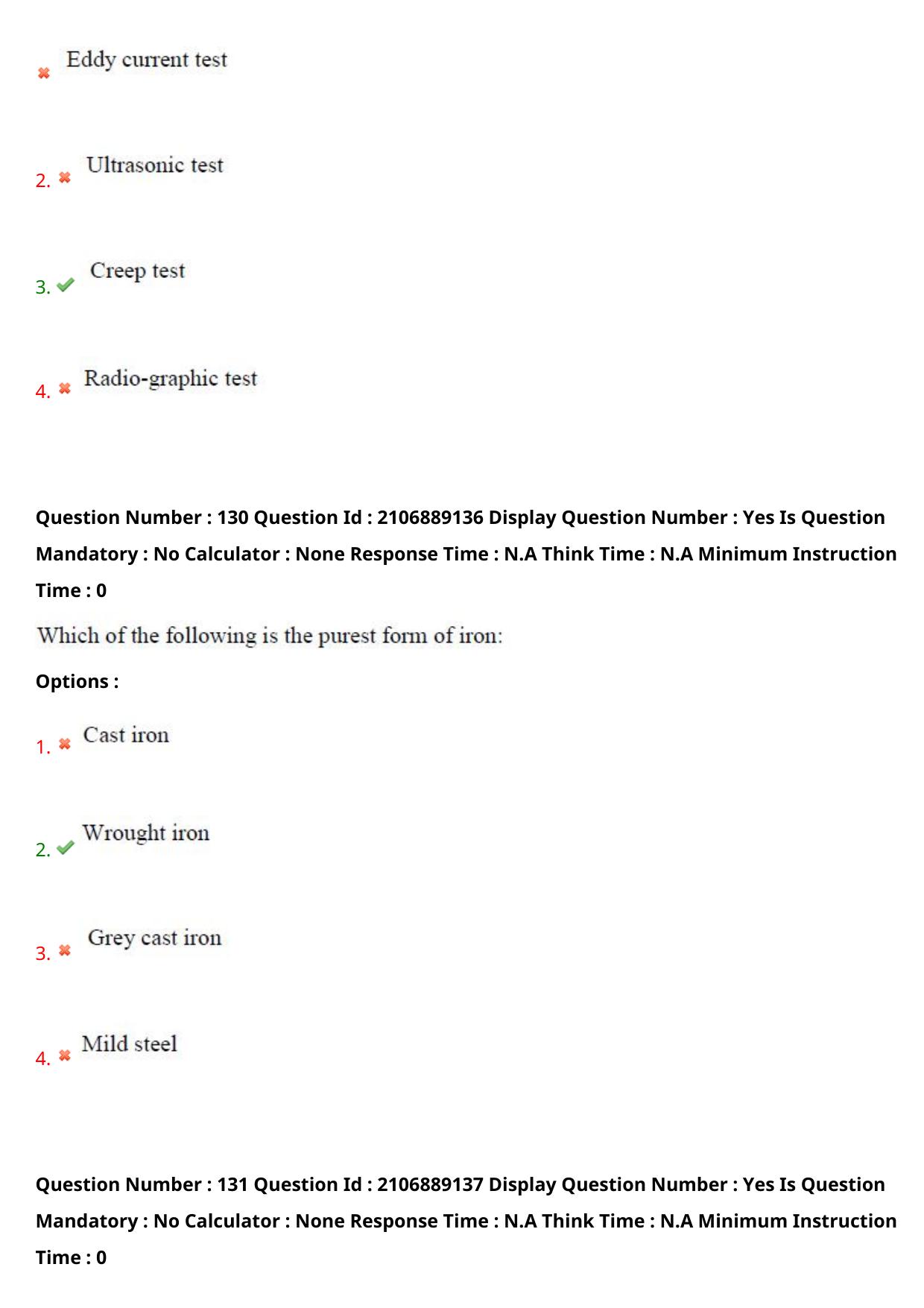 AP ECET 2024 Mechanical Engineering (Shift 2) Question Paper wth Key - Page 82