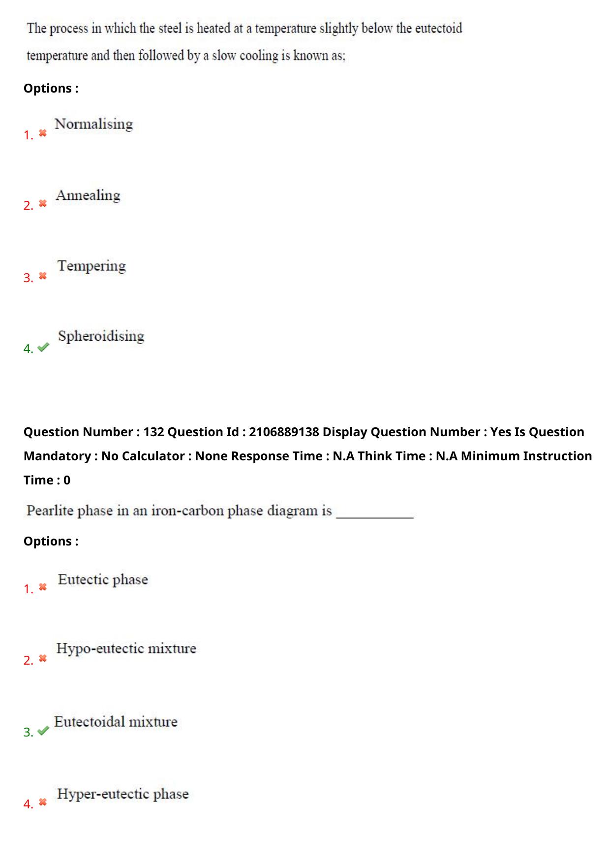 AP ECET 2024 Mechanical Engineering (Shift 2) Question Paper wth Key - Page 83