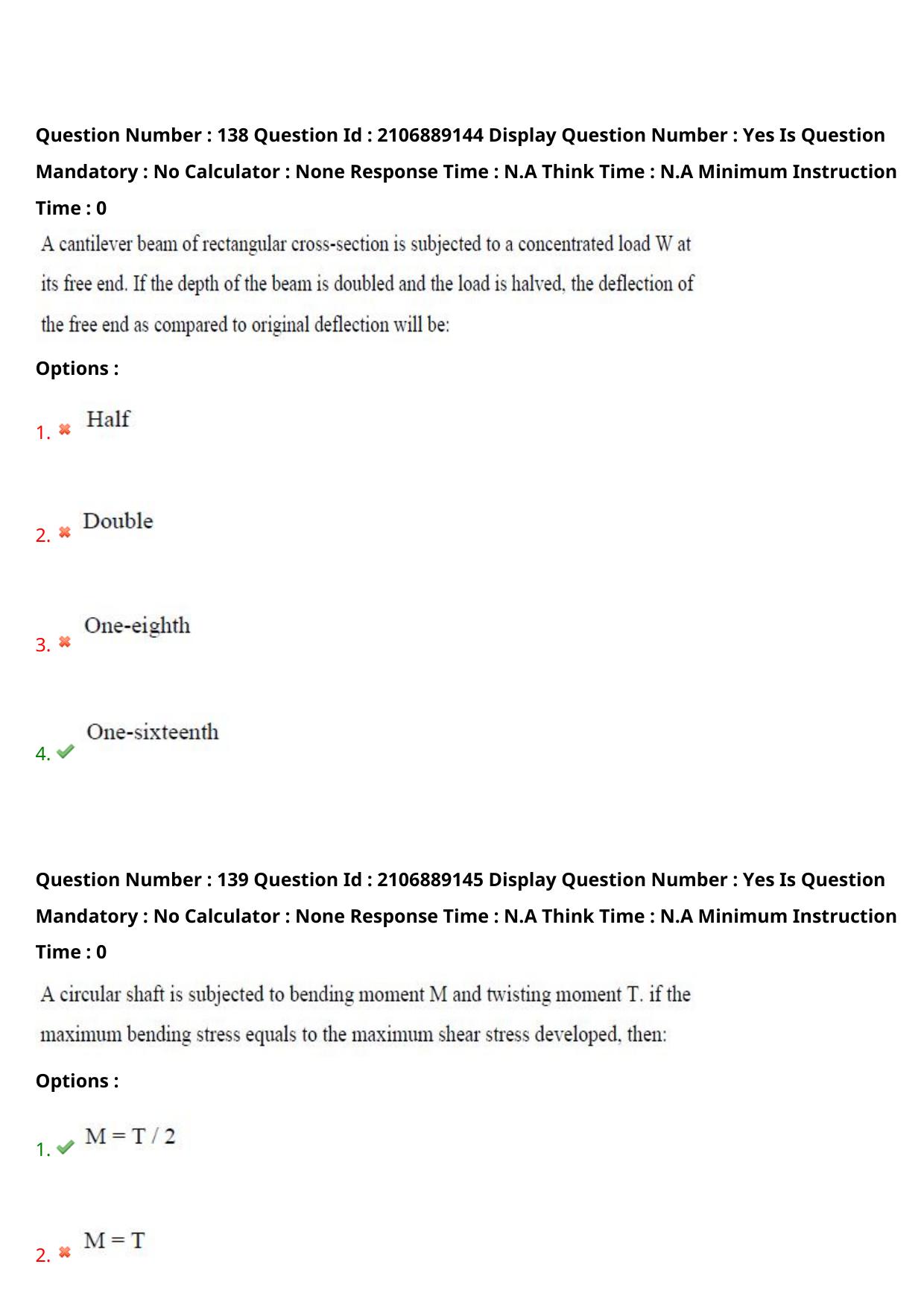 AP ECET 2024 Mechanical Engineering (Shift 2) Question Paper wth Key - Page 87