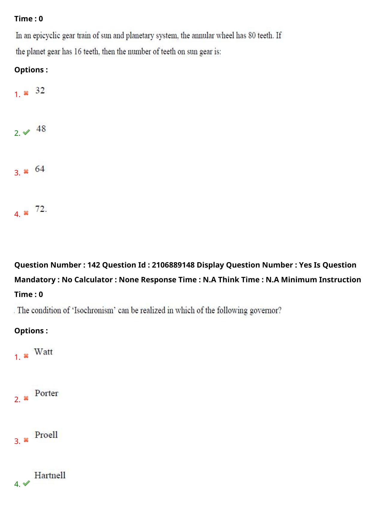 AP ECET 2024 Mechanical Engineering (Shift 2) Question Paper wth Key - Page 89