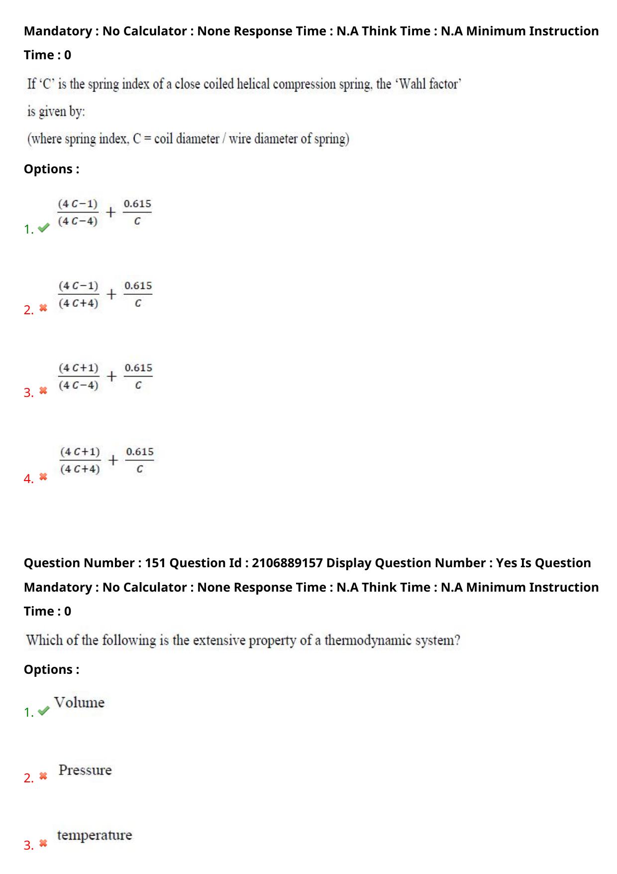 AP ECET 2024 Mechanical Engineering (Shift 2) Question Paper wth Key - Page 94