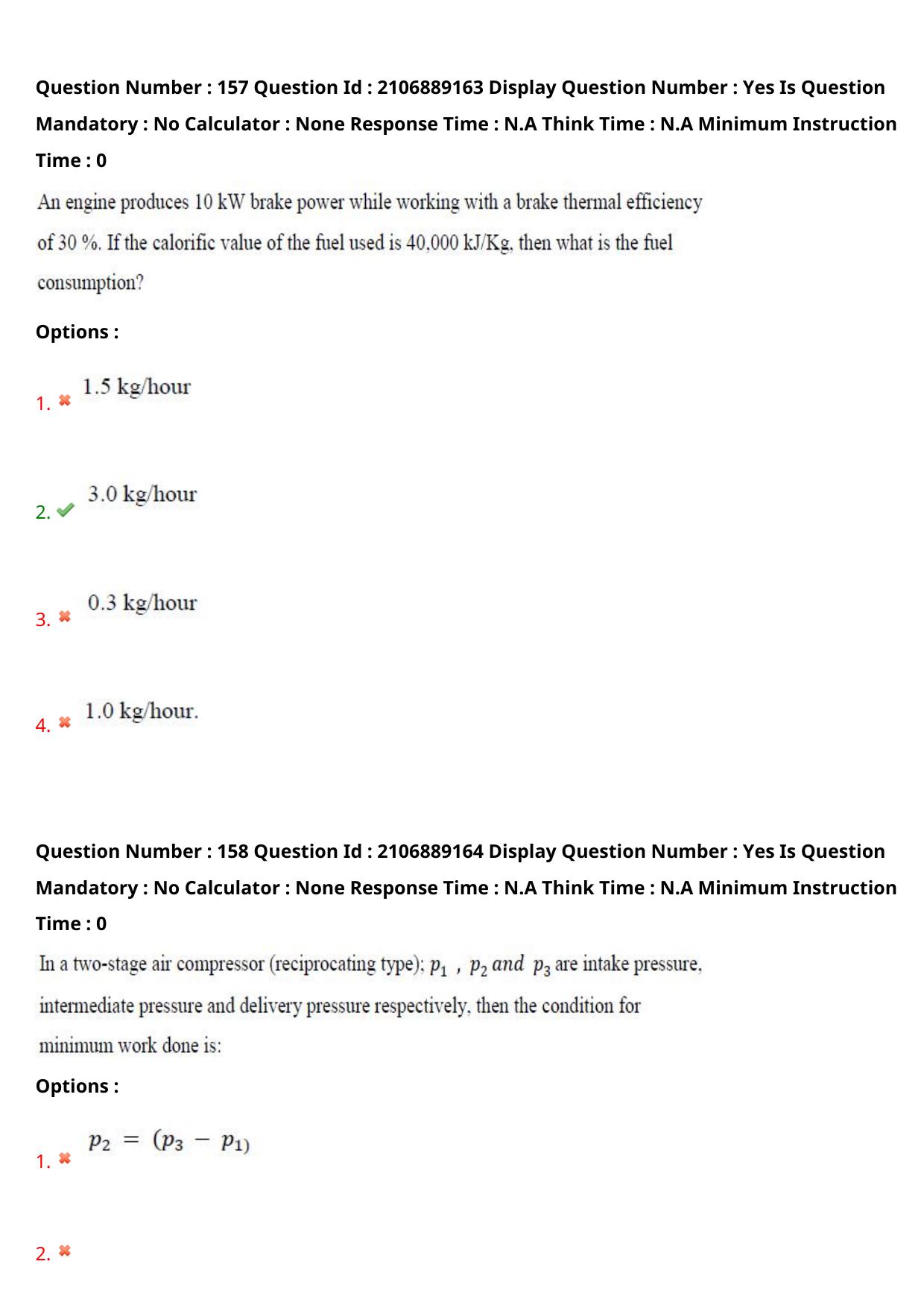 AP ECET 2024 Mechanical Engineering (Shift 2) Question Paper wth Key - Page 98