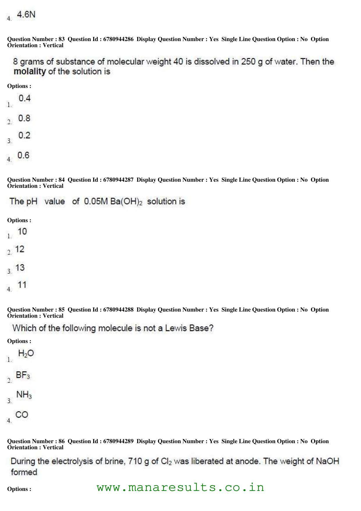 AP ECET 2017 Ceramic Technology Old Previous Question Papers - Page 28