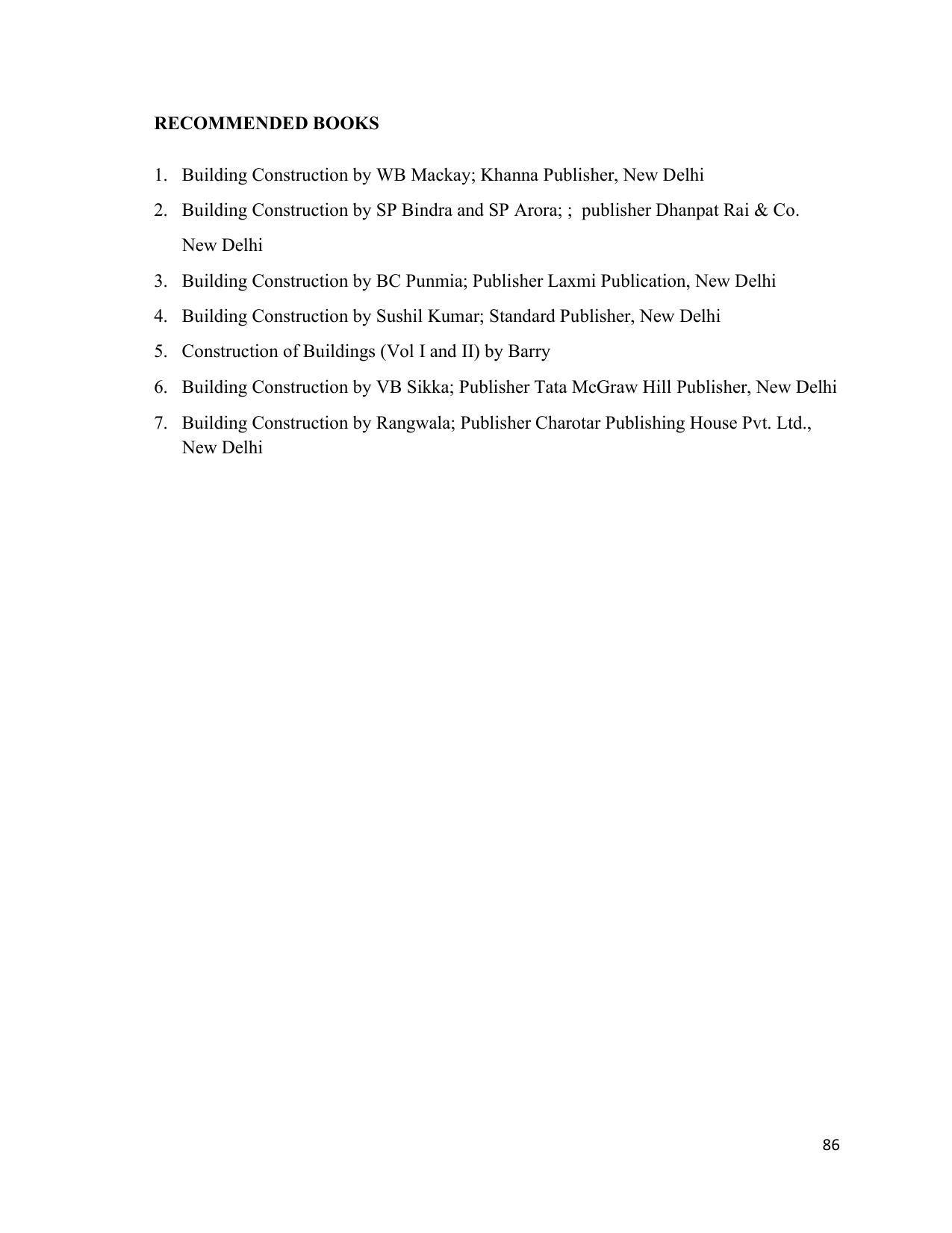 SYLLABUS FOR SEMESTER SYSTEM EFFECTIVE FROM (2021-2022) - INTERIOR DESIGN AND DECORATION - Page 90