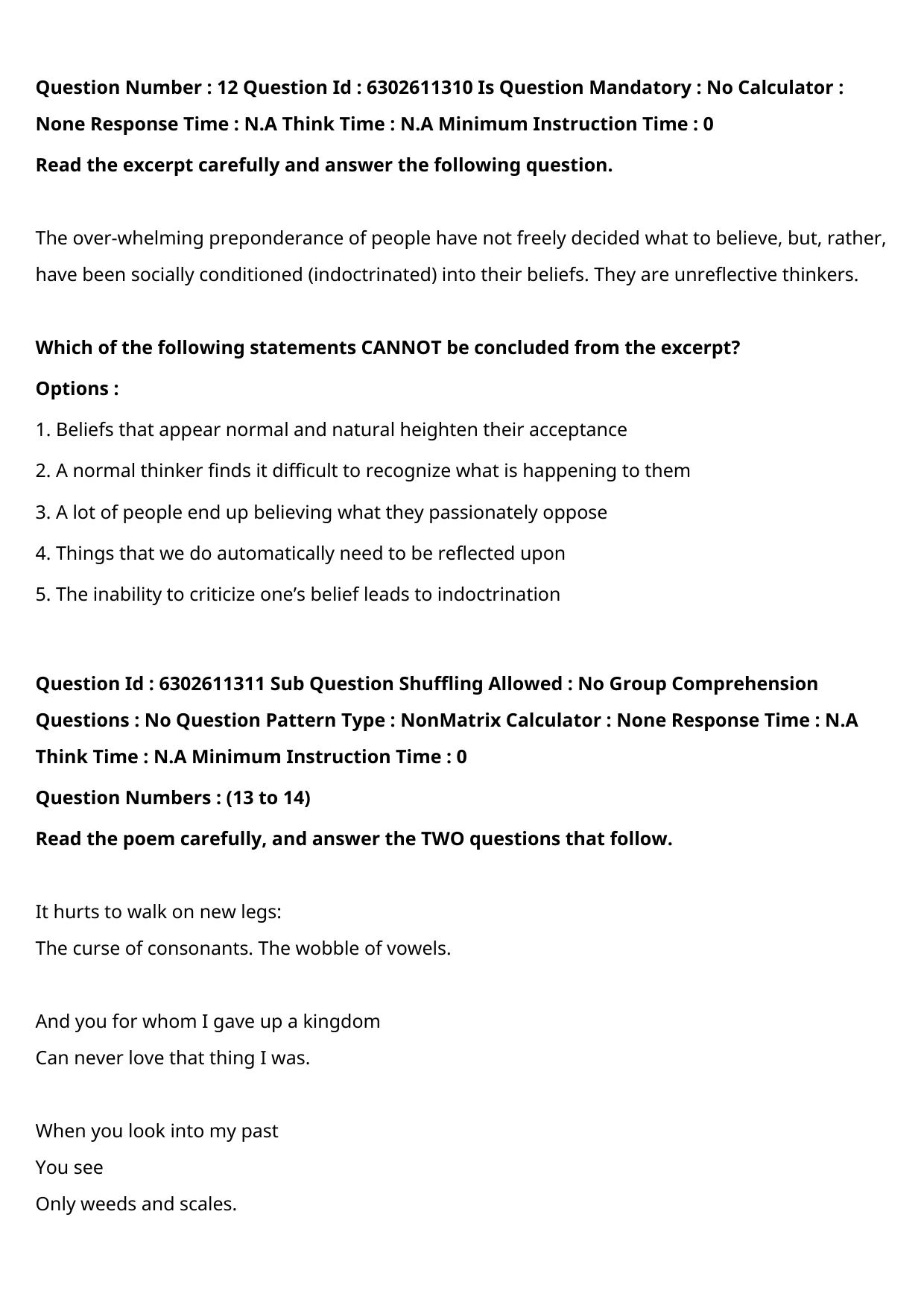 XAT 2022 Question Paper - Page 8