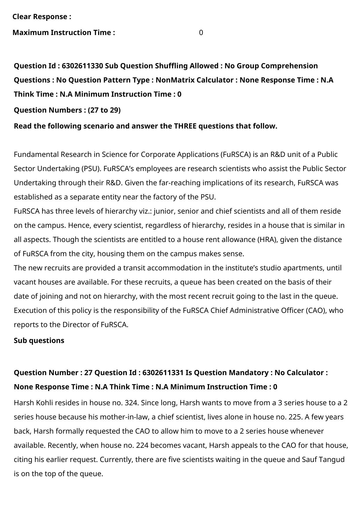 XAT 2022 Question Paper - Page 18