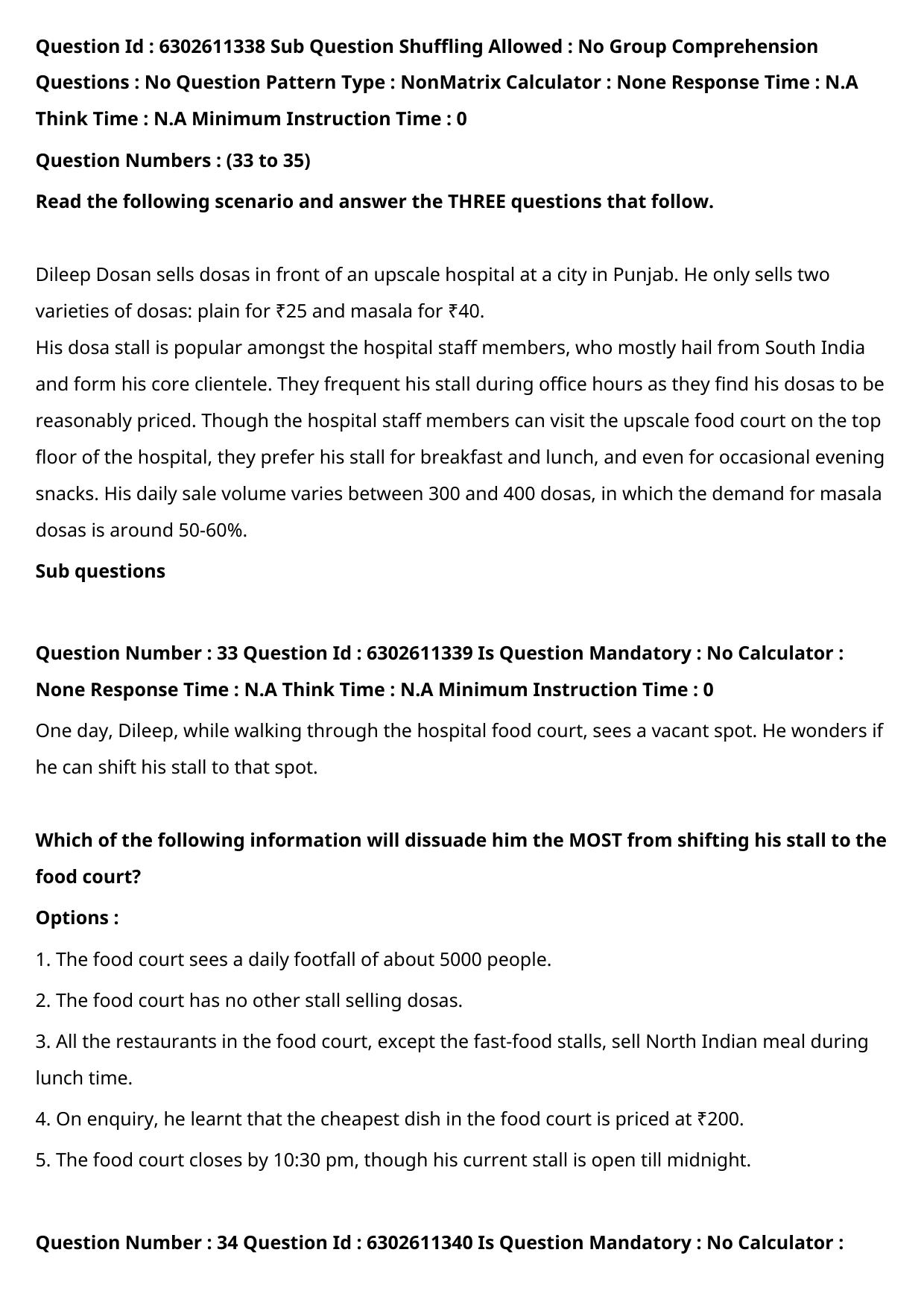 XAT 2022 Question Paper - Page 23