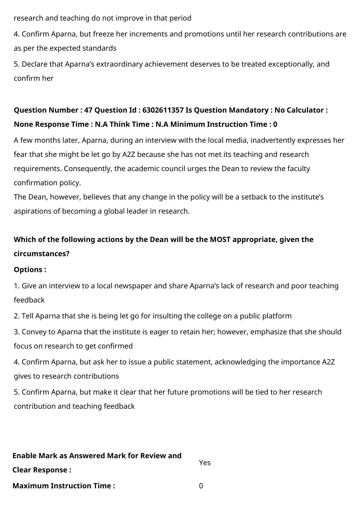 XAT 2022 Question Paper - Page 34