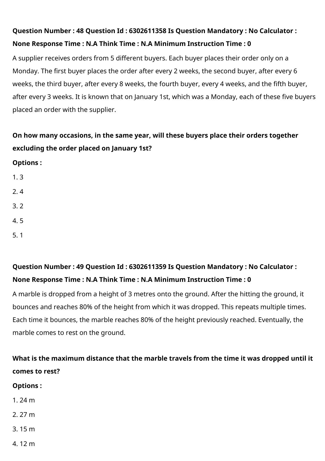 XAT 2022 Question Paper - Page 35