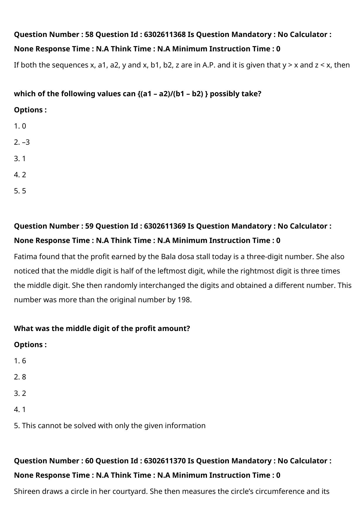 XAT 2022 Question Paper - Page 40