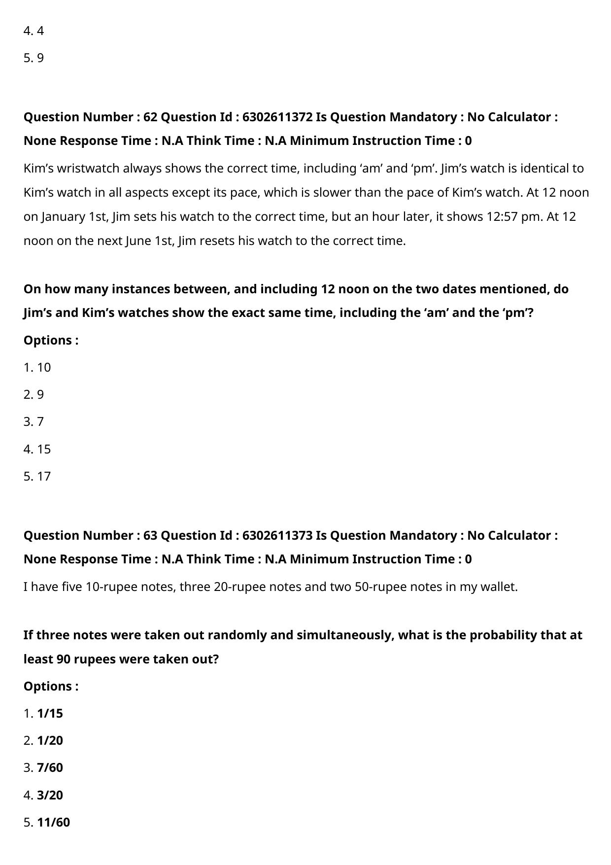 XAT 2022 Question Paper - Page 42