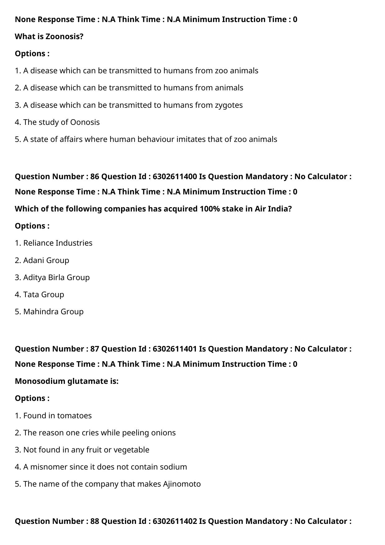 XAT 2022 Question Paper - Page 55