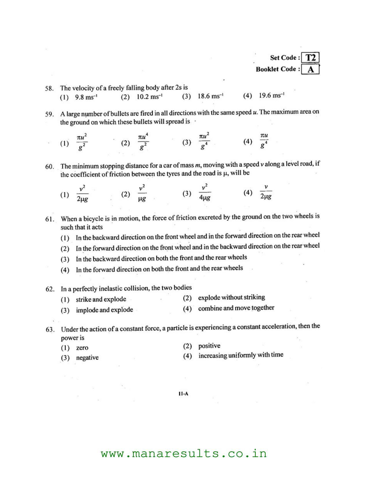 AP ECET 2016 Computer Science and Engineering Old Previous Question Papers - Page 10