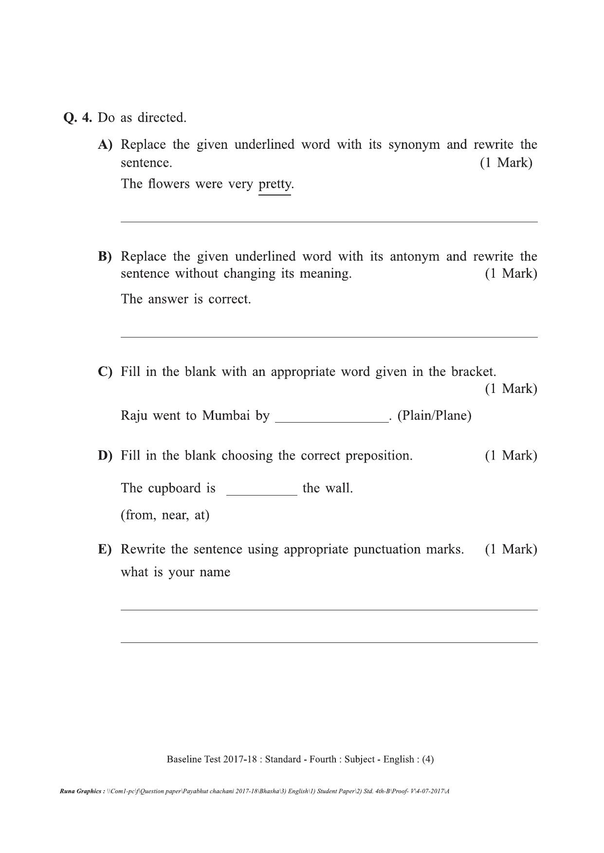 Maharashtra Board Class 4 English Set B Question Bank maharashtra-board-class-4-english-set-b-question-bank