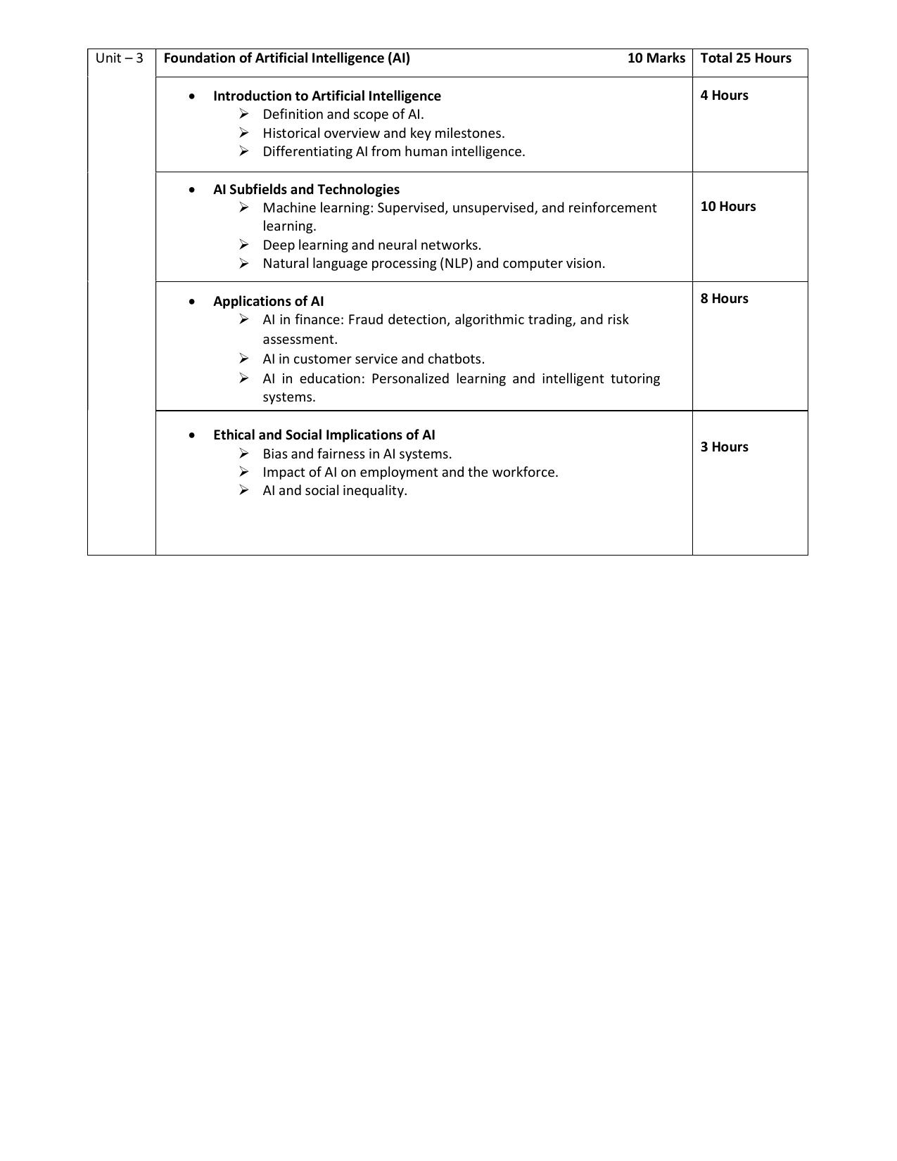 WBCHSE Class 11 & 12 Syllabus for Modern Computer Application (COMA) (SET III) - Page 10