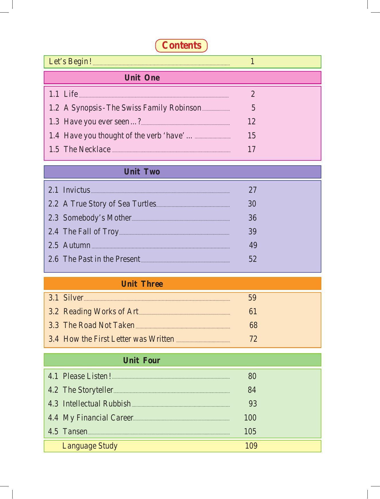 Maharashtra Board Class 9 English Textbook - Page 10