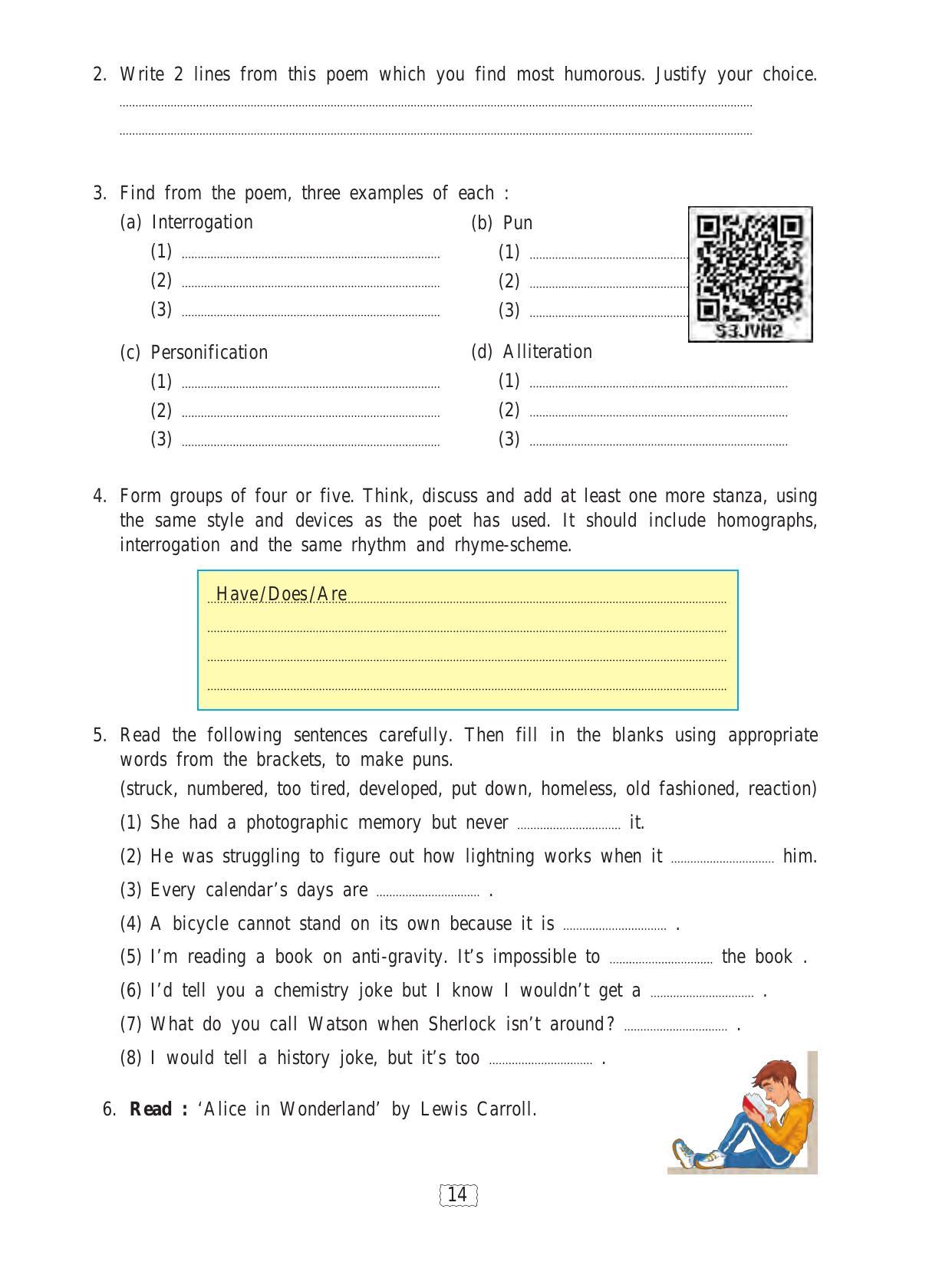 Maharashtra Board Class 9 English Textbook - Page 24