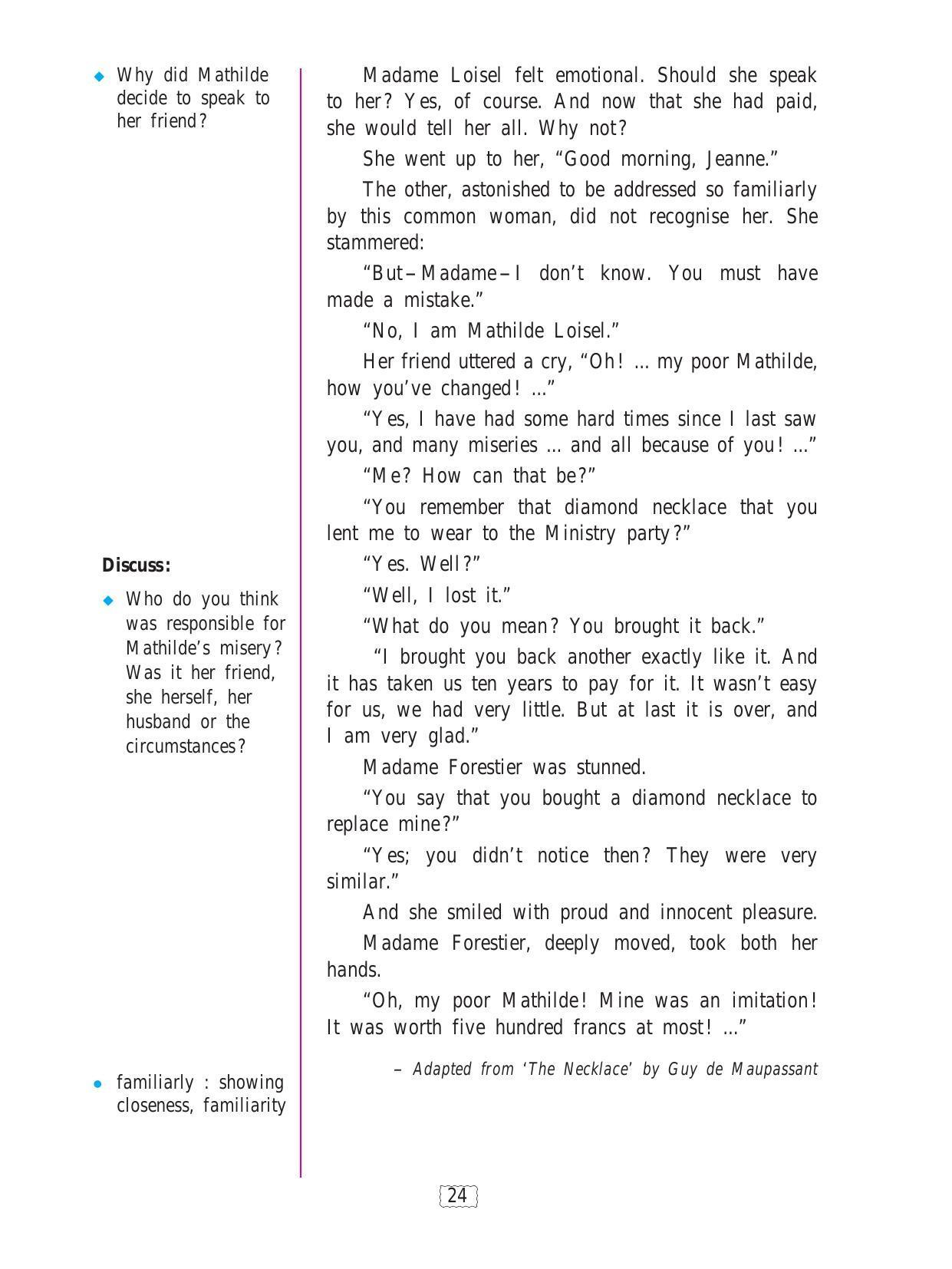 Maharashtra Board Class 9 English Textbook - Page 34