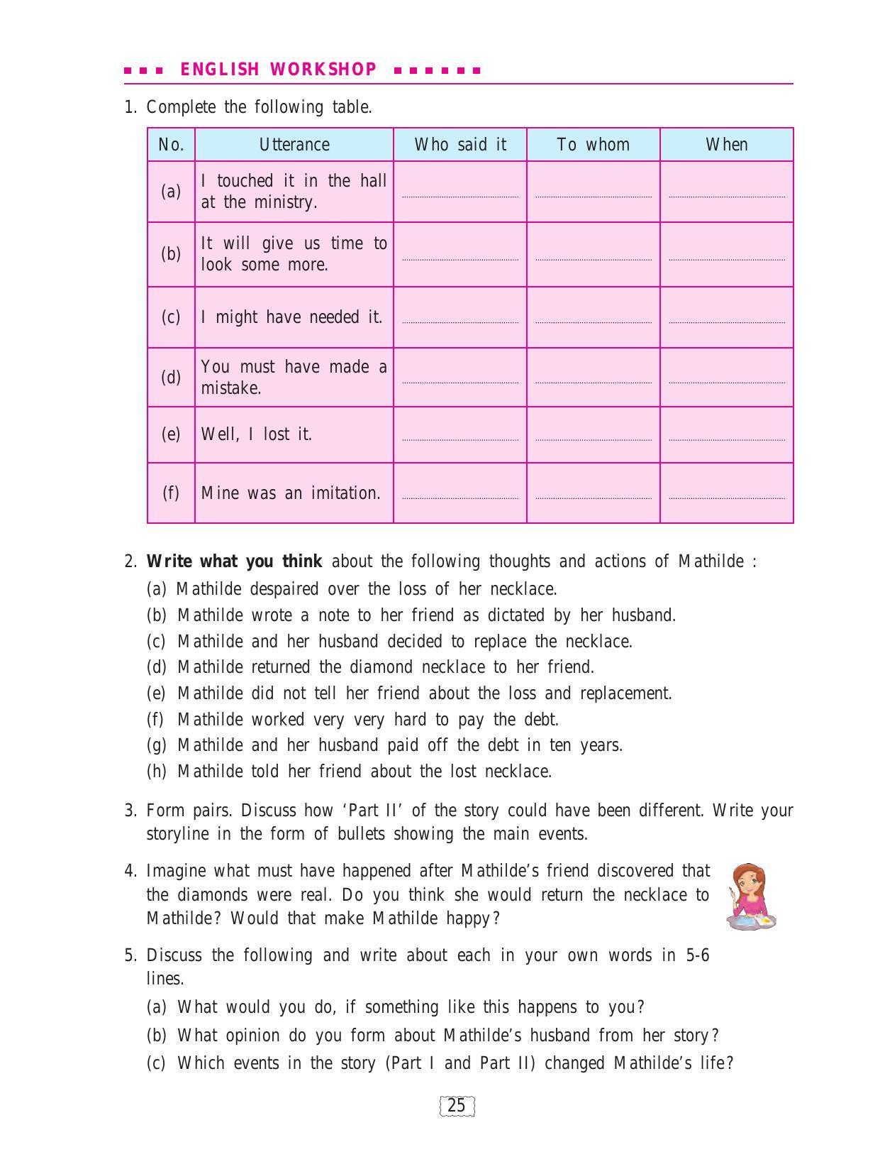 Maharashtra Board Class 9 English Textbook - Page 35