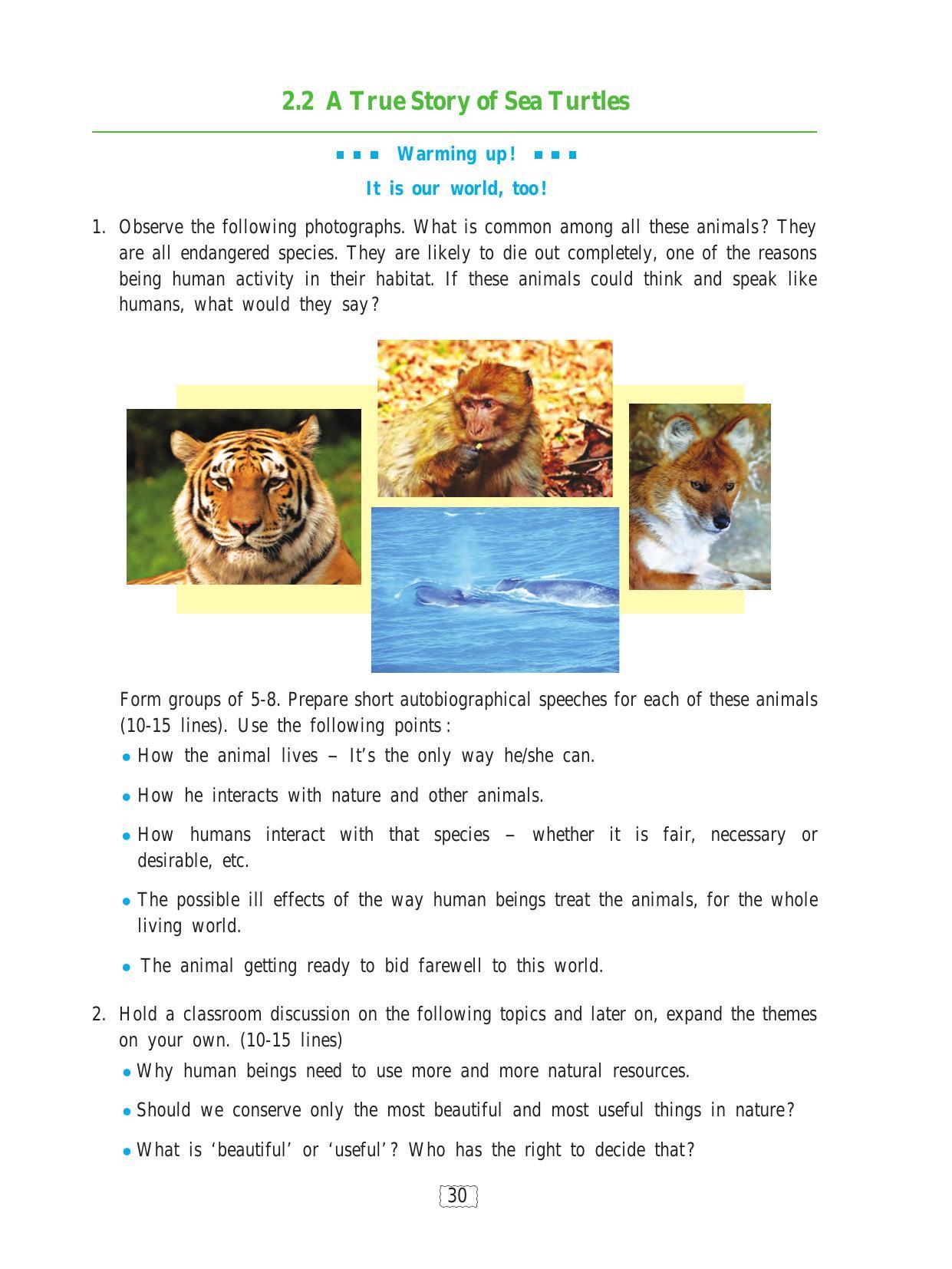 Maharashtra Board Class 9 English Textbook - Page 40