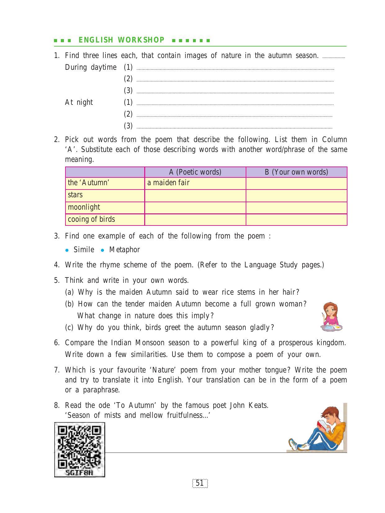 Maharashtra Board Class 9 English Textbook - Page 61
