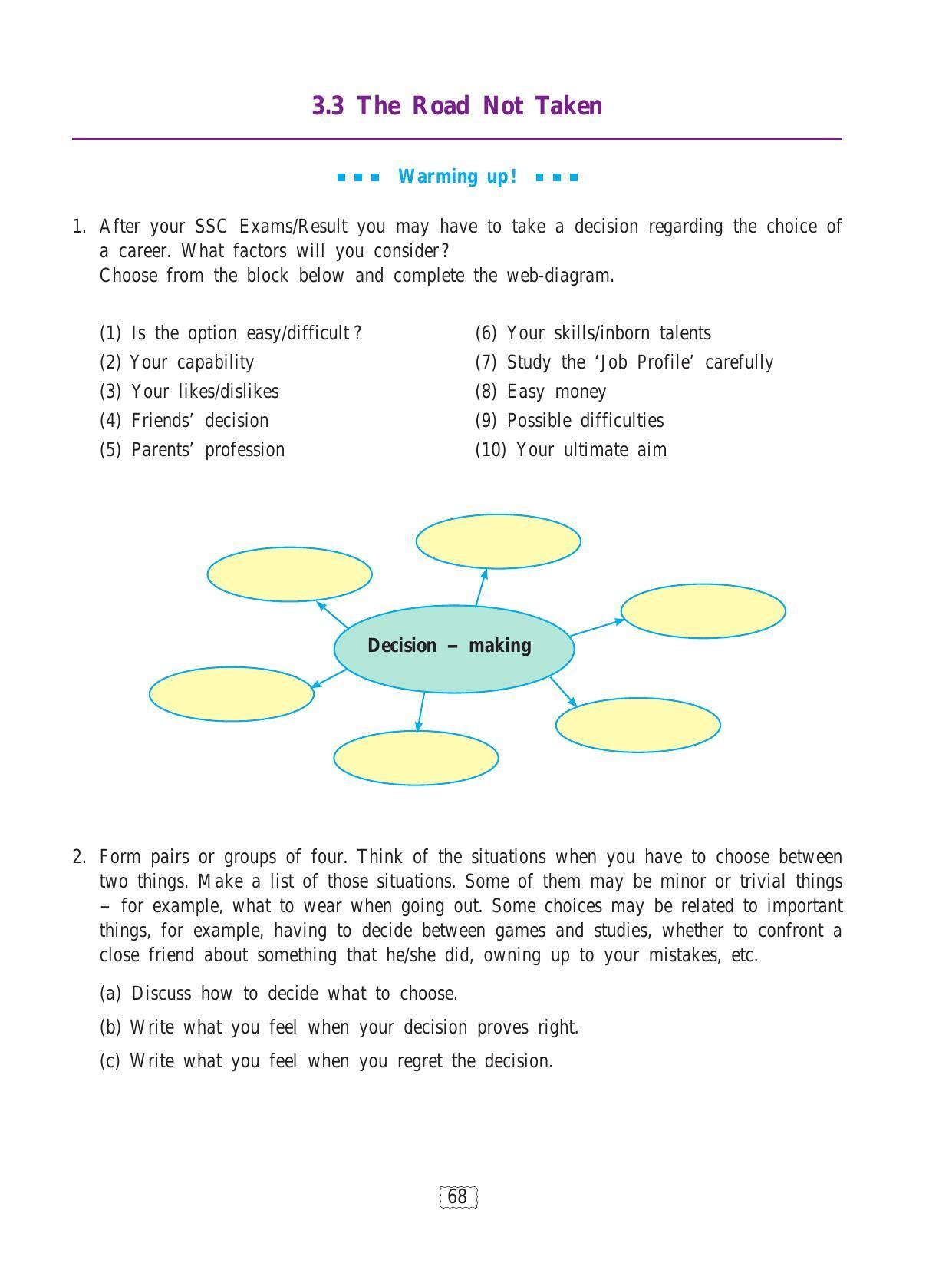 Maharashtra Board Class 9 English Textbook - Page 78