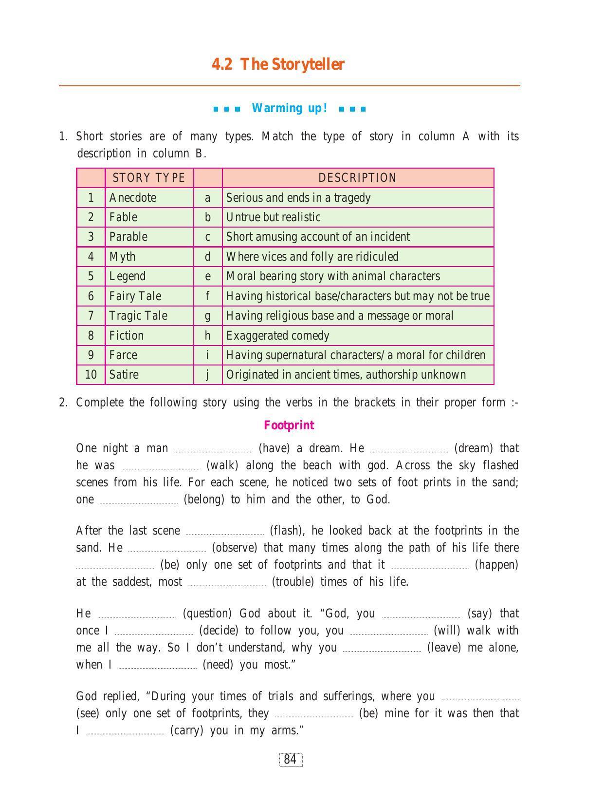 Maharashtra Board Class 9 English Textbook - Page 94