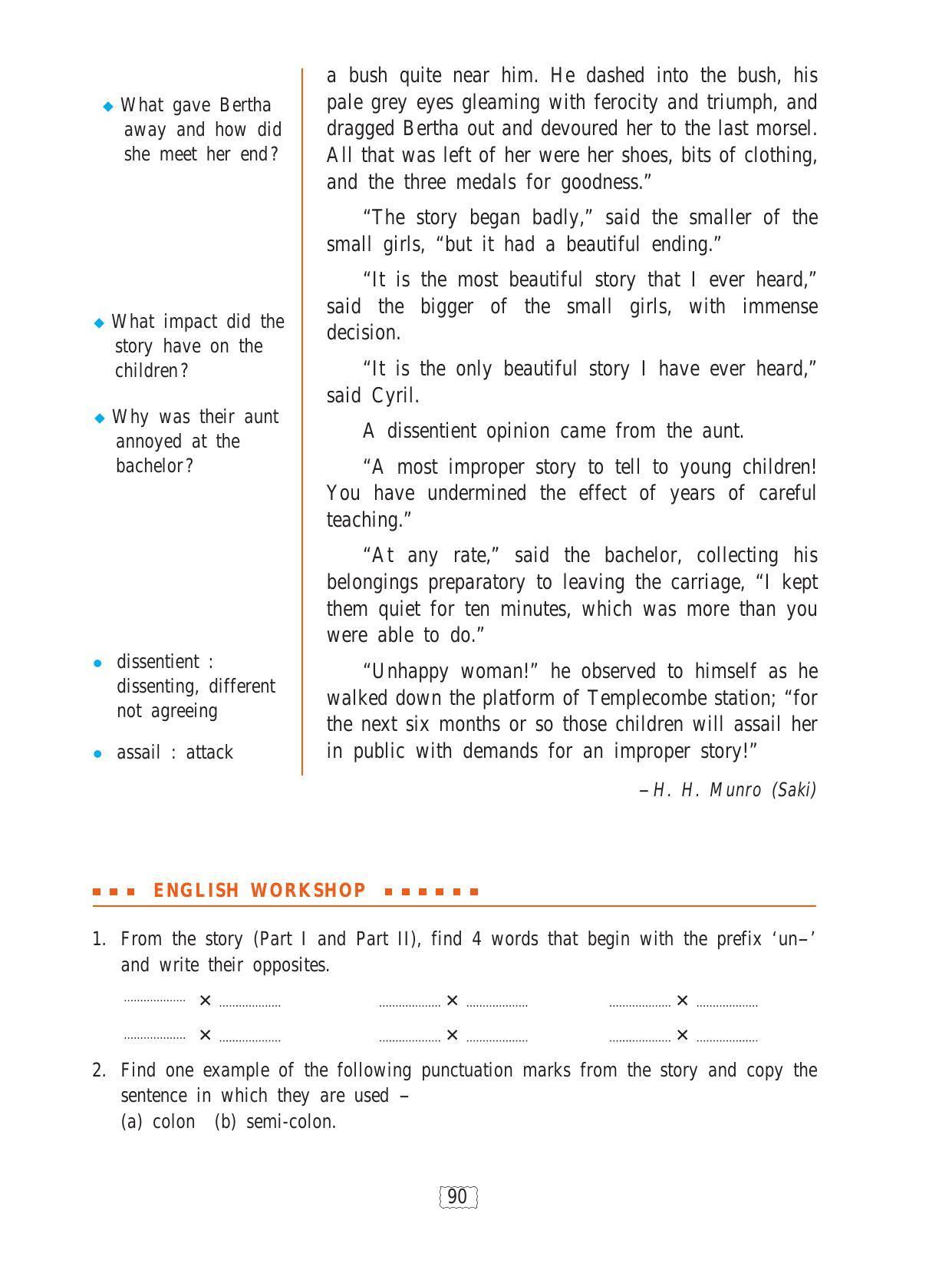 Maharashtra Board Class 9 English Textbook - Page 100