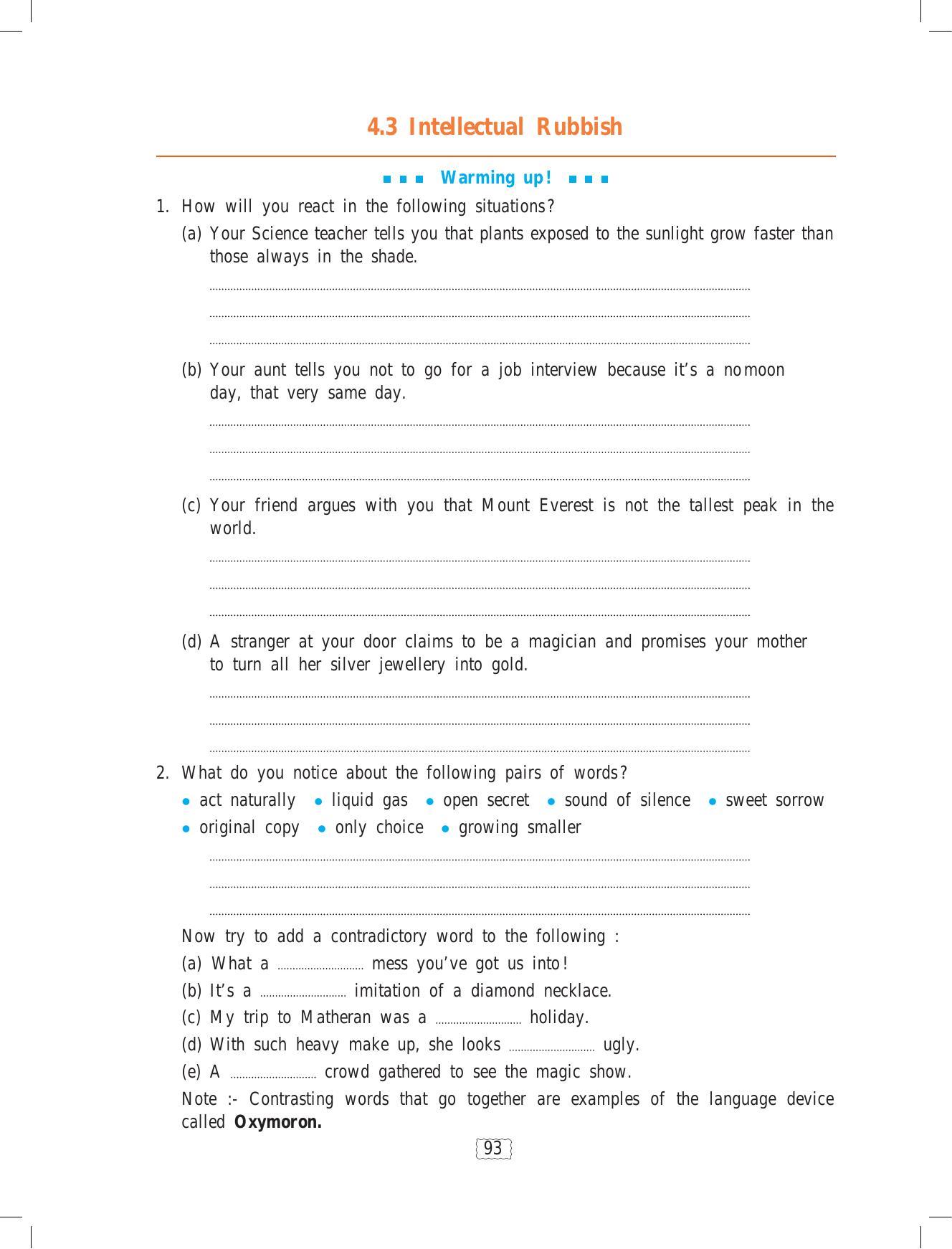 Maharashtra Board Class 9 English Textbook - Page 103