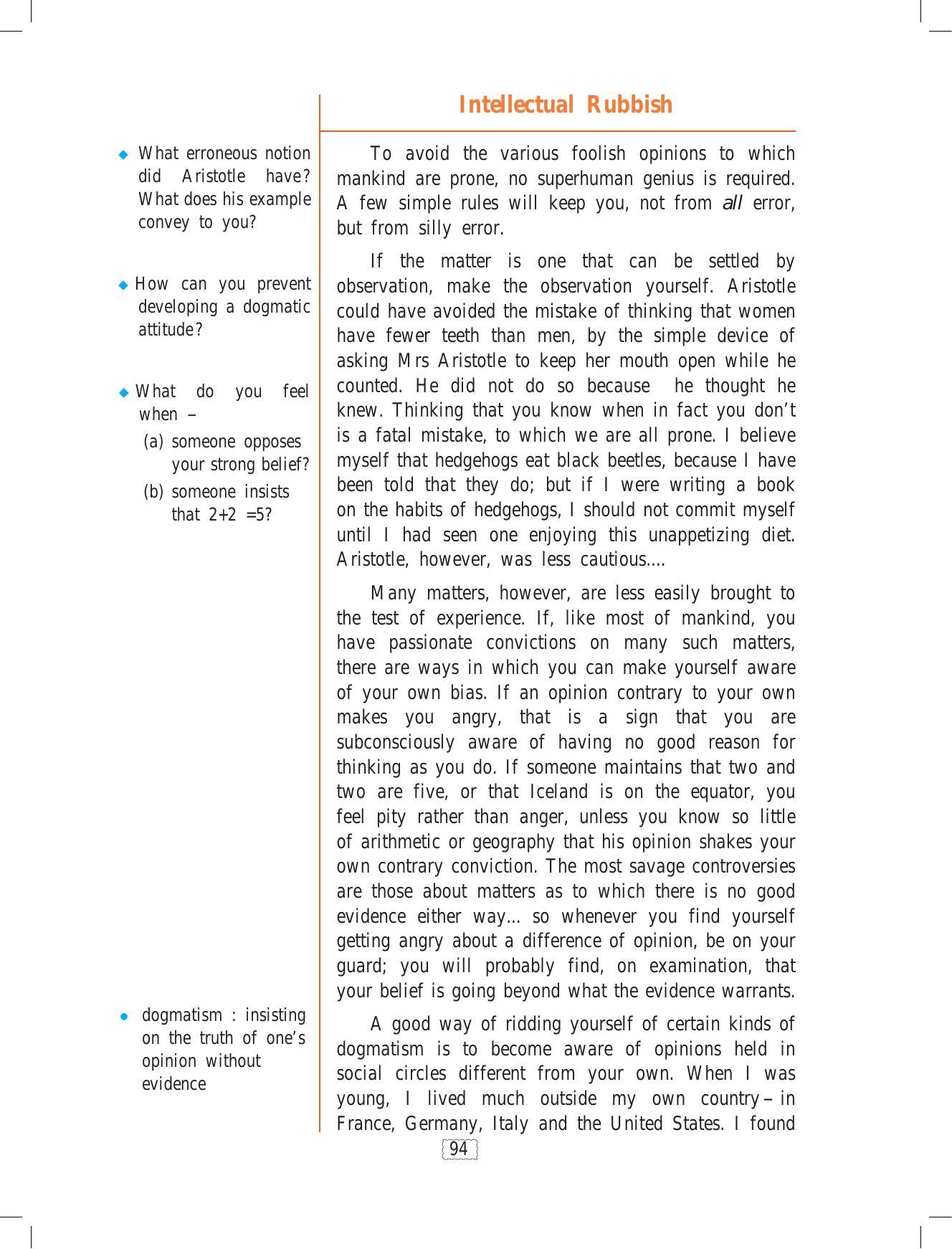 Maharashtra Board Class 9 English Textbook - Page 104
