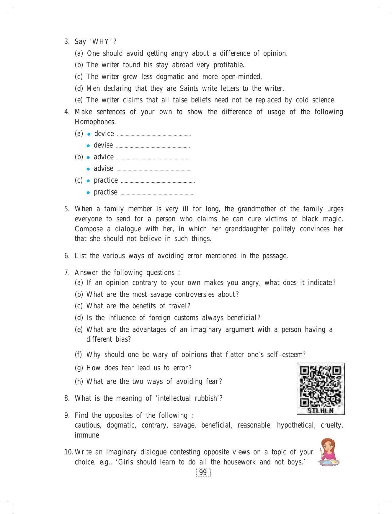 Maharashtra Board Class 9 English Textbook - Page 109